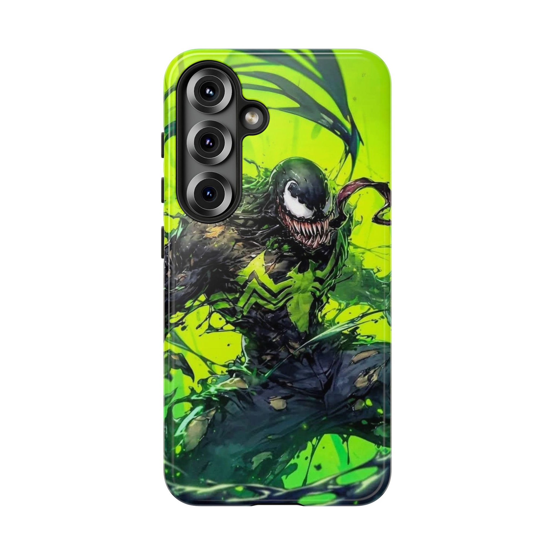 Evil Venom Phone Case, Tough Cases, Marvel Comics Phone for iPhones, Samsung, and Pixel