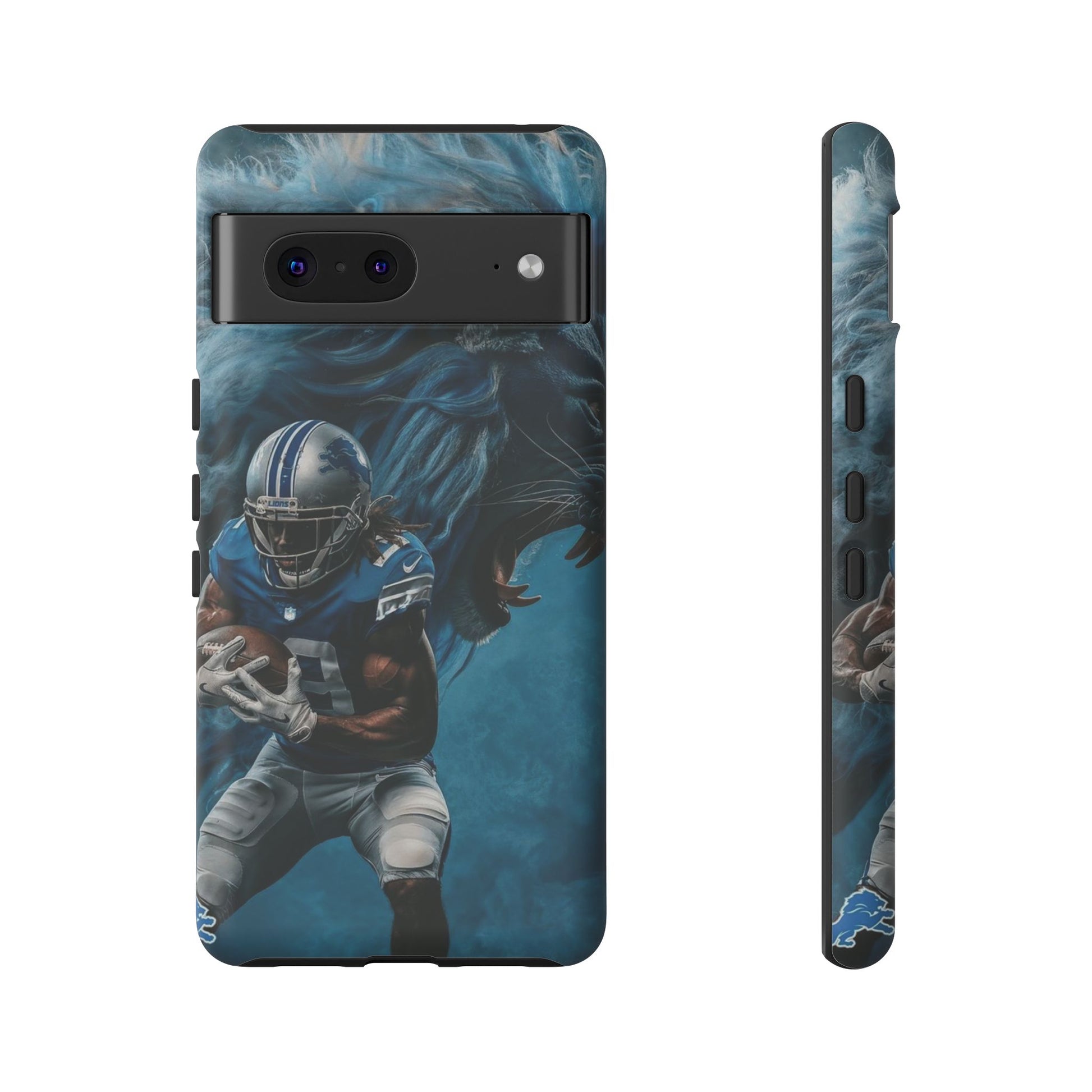 Detroit Lions Player Football Phone Case, Tough Cases for iPhones, Samsung, and Pixel