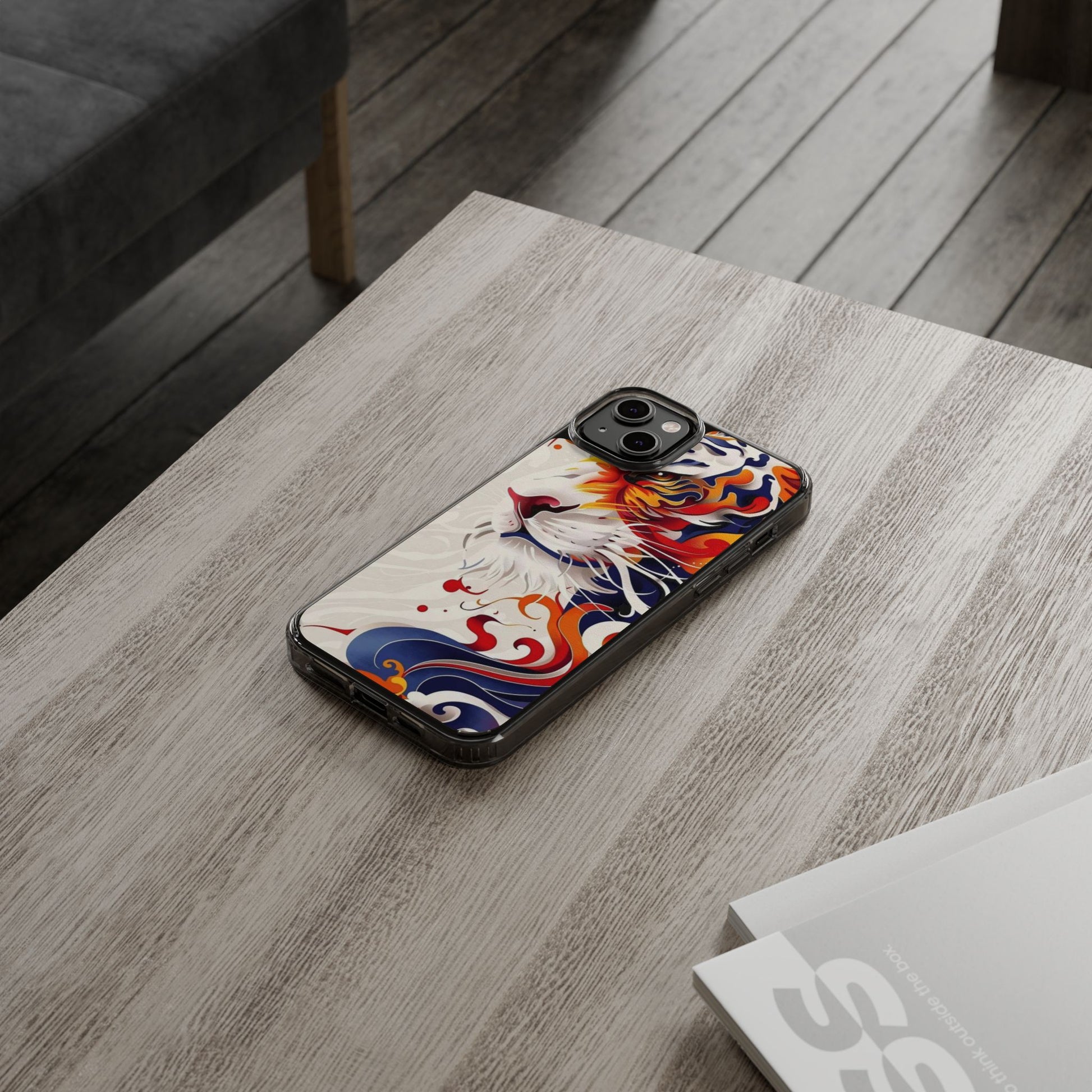 Awesome Abstract Tiger Art Iphone, Samsung case