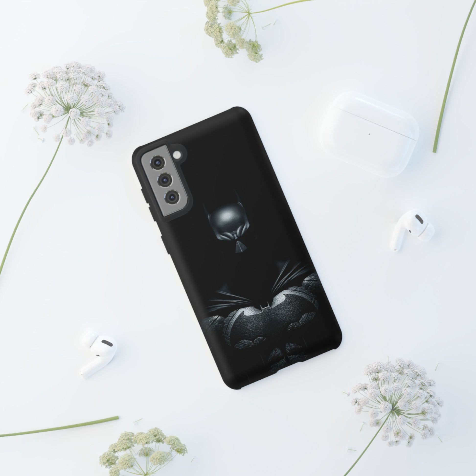 DC Comics Batman in Shadows Tough Cases for iPhones, Samsung, and Pixel