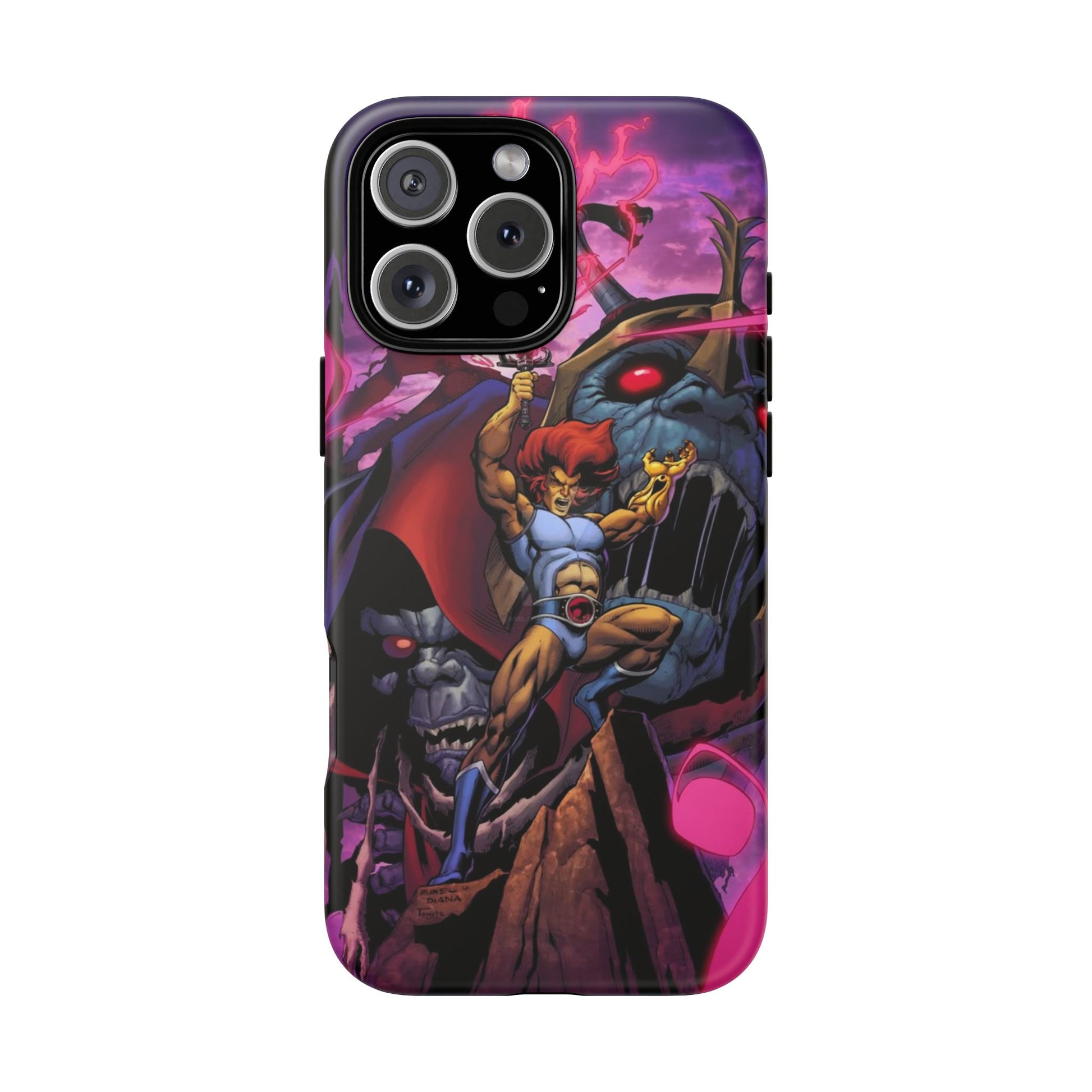 Thundercats Lion O x Mumra Tough Cases for iPhones, Samsung, and Pixel