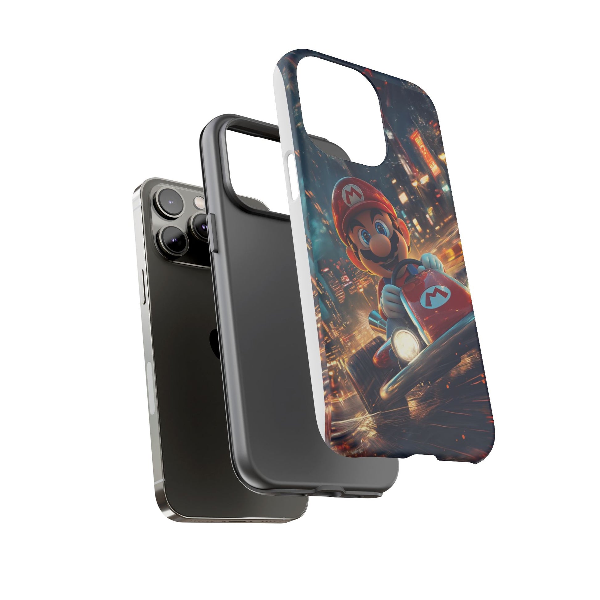 Super Mario Kart Phone Case, Tough Cases, Disney Phone for iPhones, Samsung, and Pixel