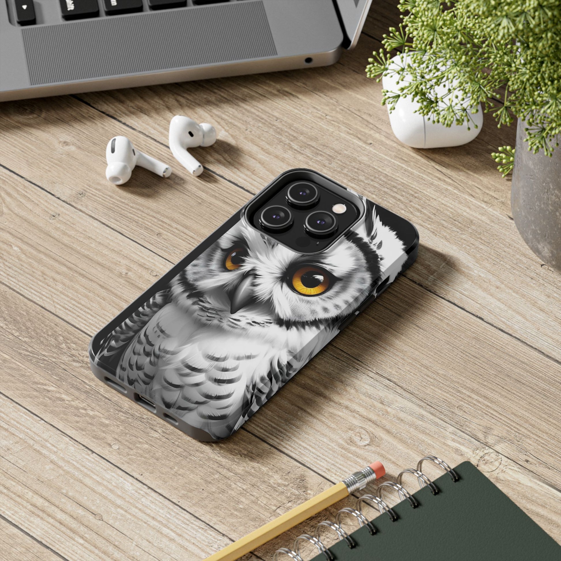Snow Owl Phone Cases for iPhones & Samsung Phones