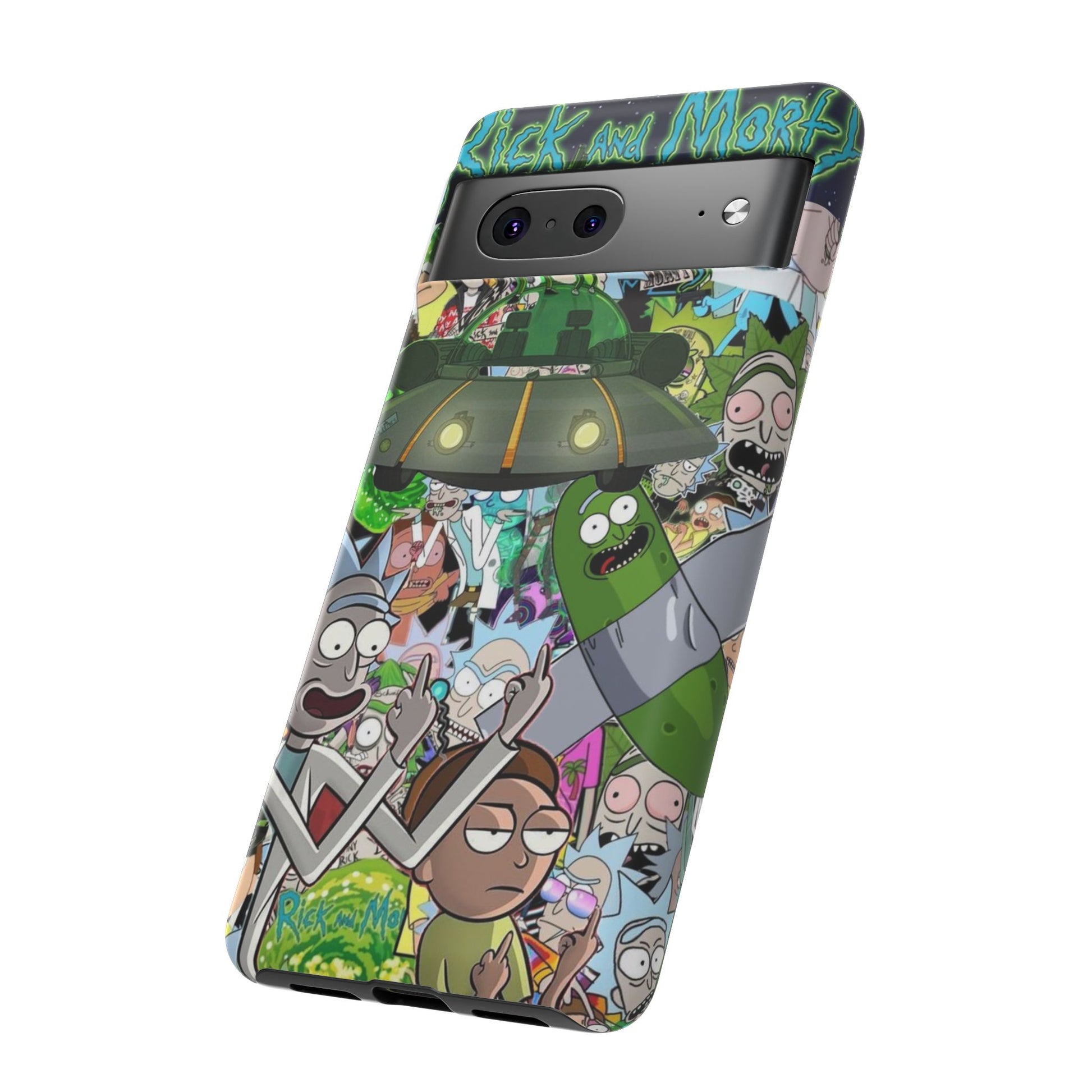 Rick and Morty Phone Case, Tough Cases for iPhones, Samsung, and Pixel