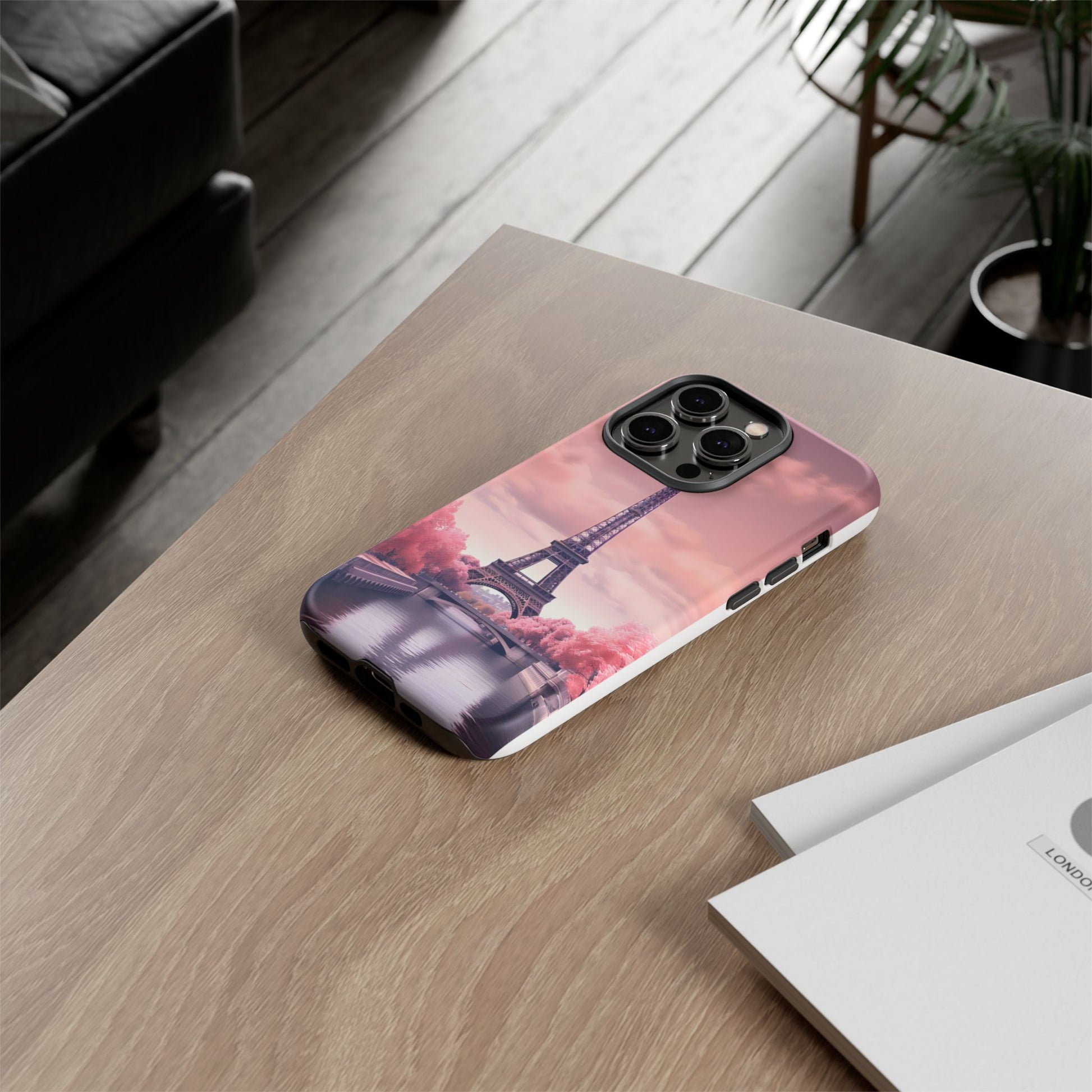 Eiffel Tower Paris Tough Cases for iPhones, Samsung, and Pixel