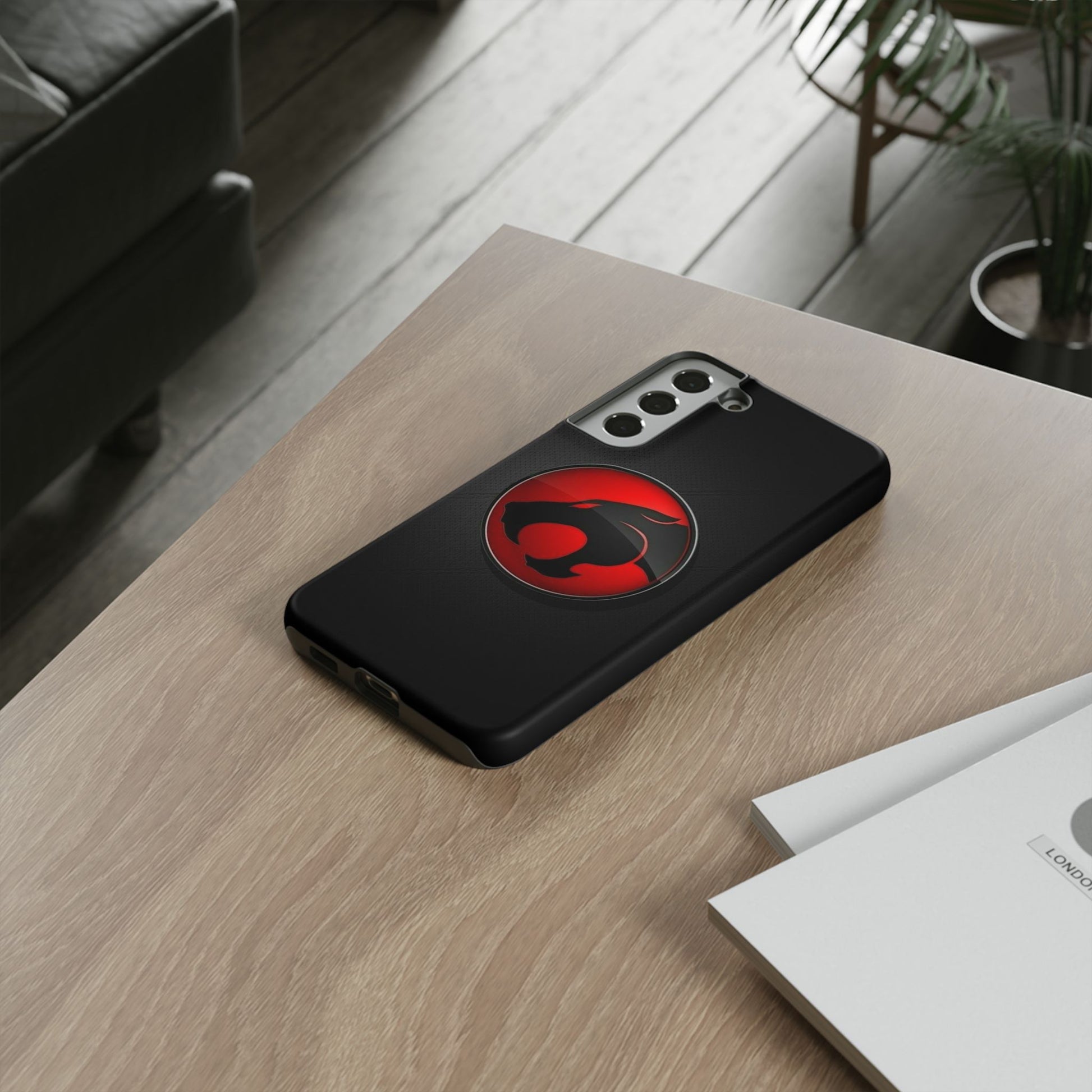 Thundercats Logo Tough Cases for iPhones, Samsung, and Pixel