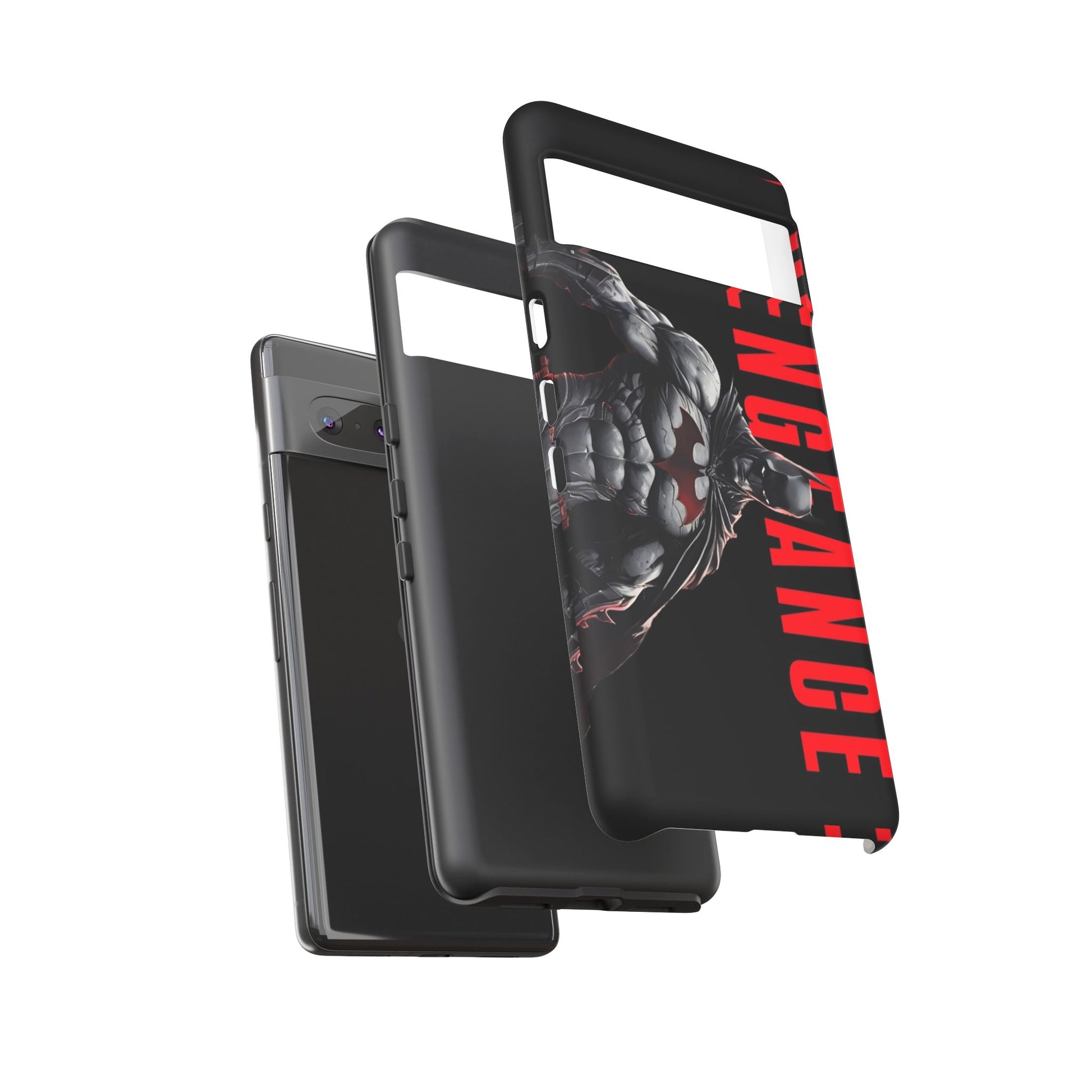 DC Comics Batman Vengence Tough Cases for iPhones, Samsung, and Pixel