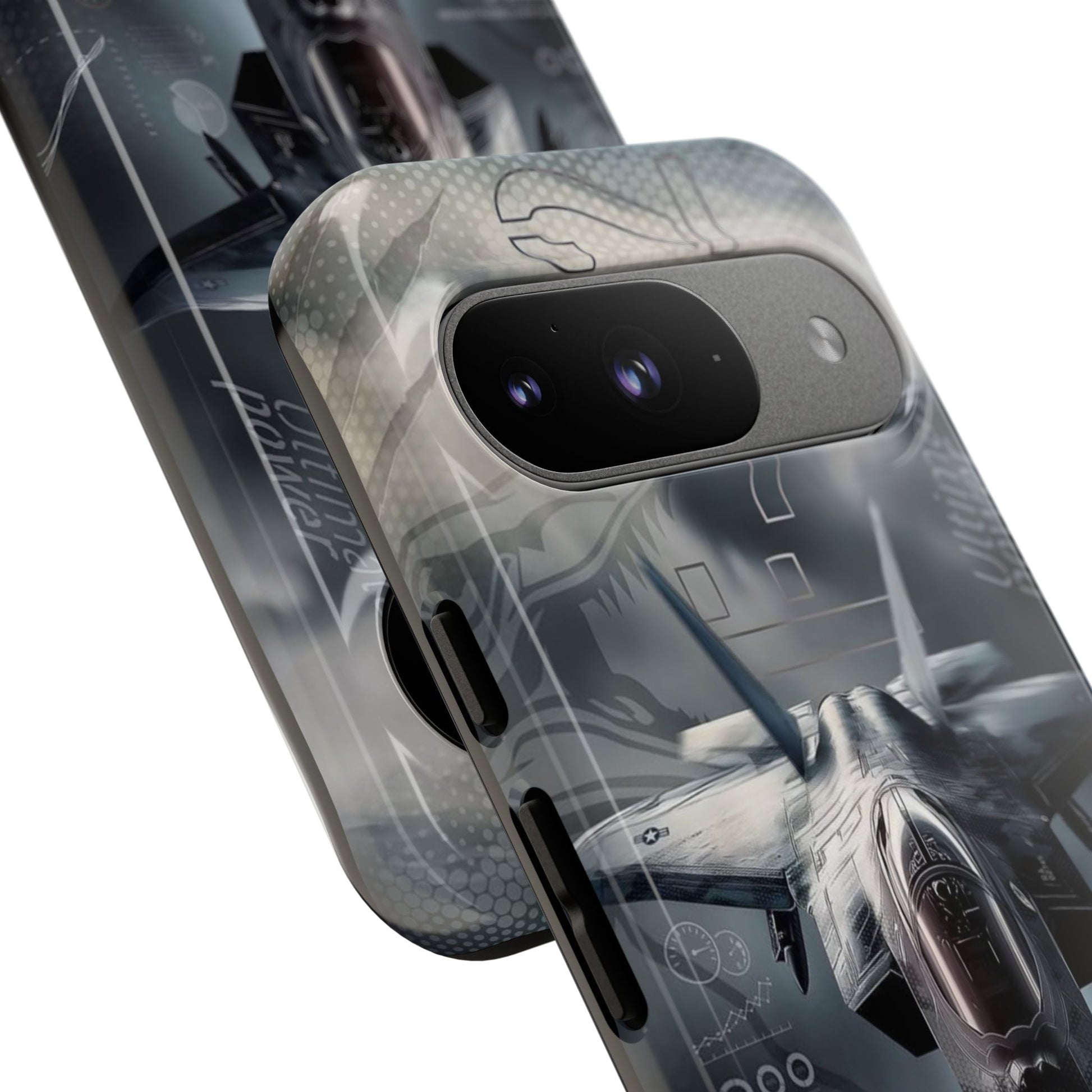 F-22 Raptor Fighter Jet Tough Cases for iPhones, Samsung, and Pixel