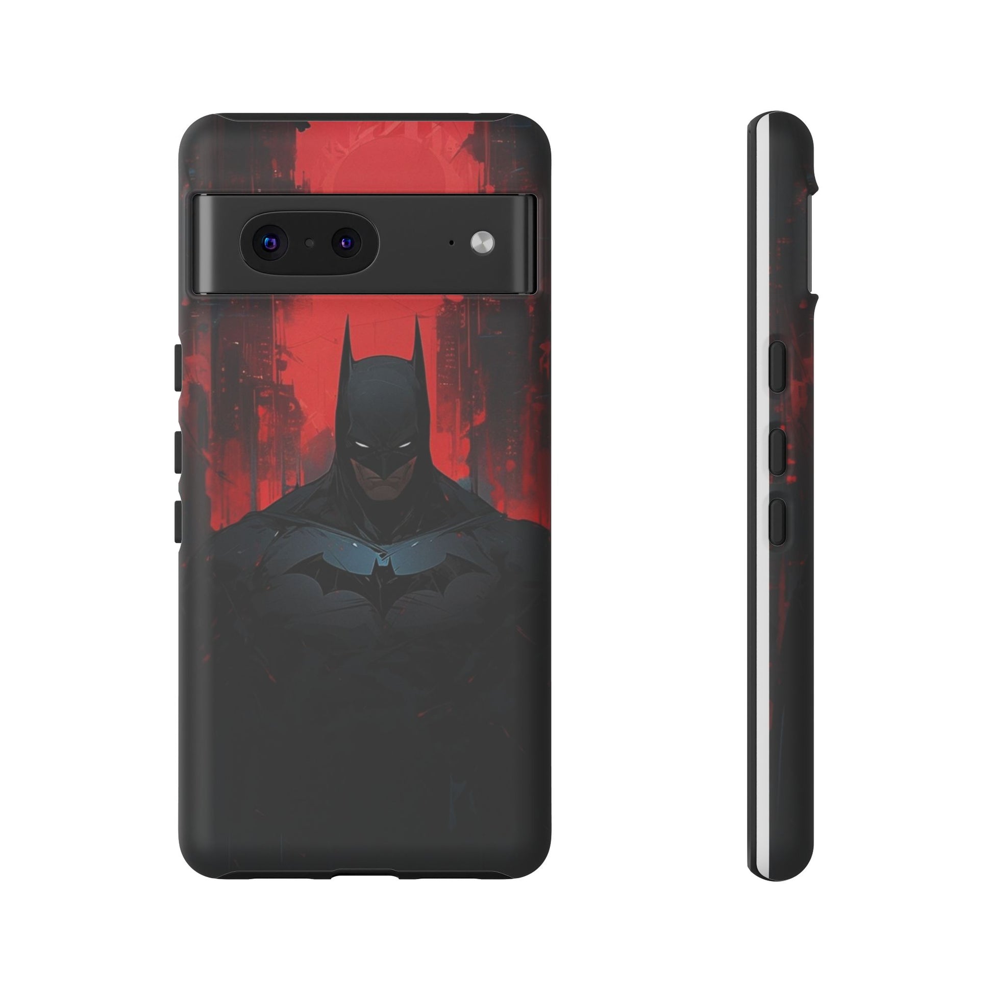 The Dark Knight Batman Tough Cases for iPhones, Samsung, and Pixel