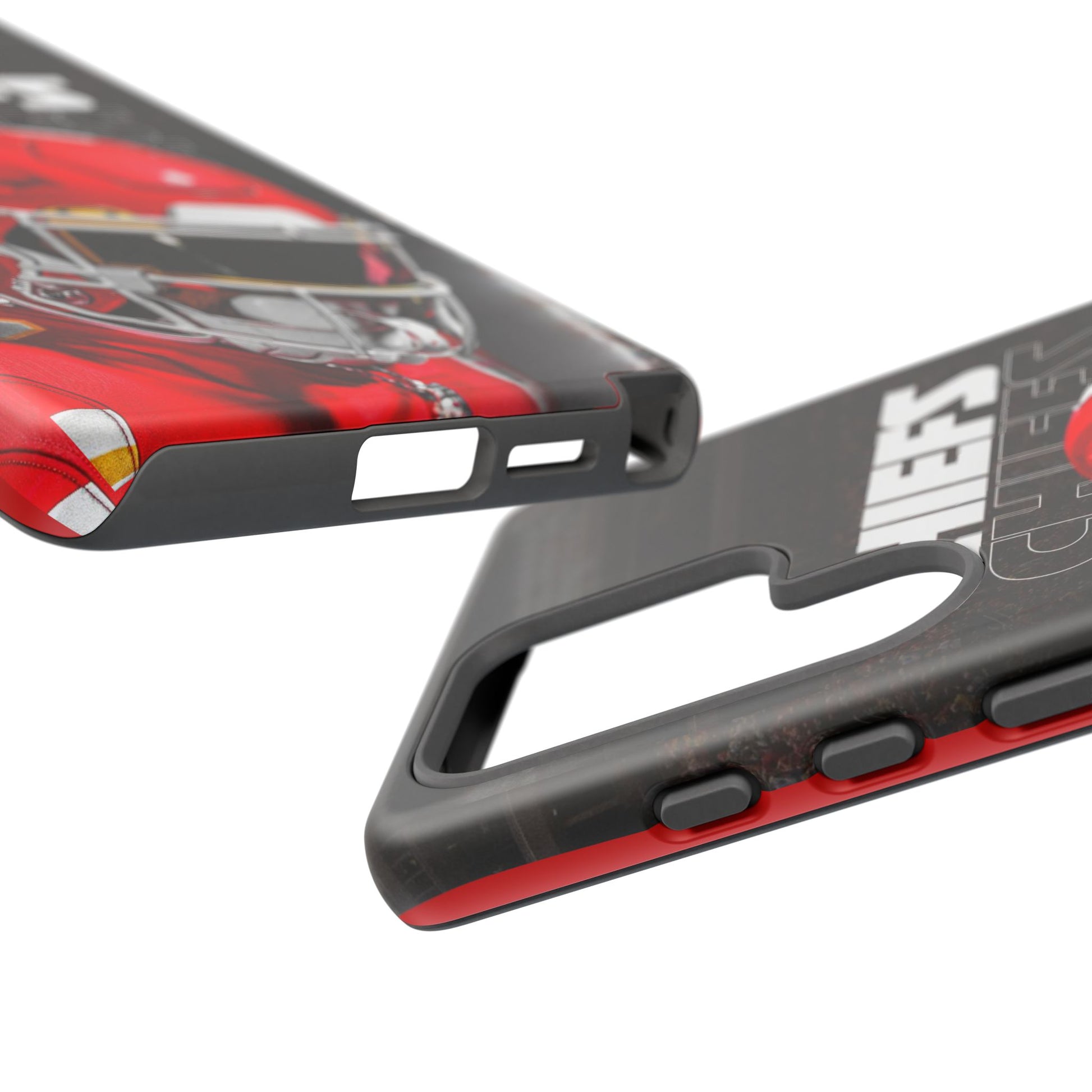 Kansas City Chiefs Football Helmet Logo Tough Cases for iPhones, Samsung, and Pixel