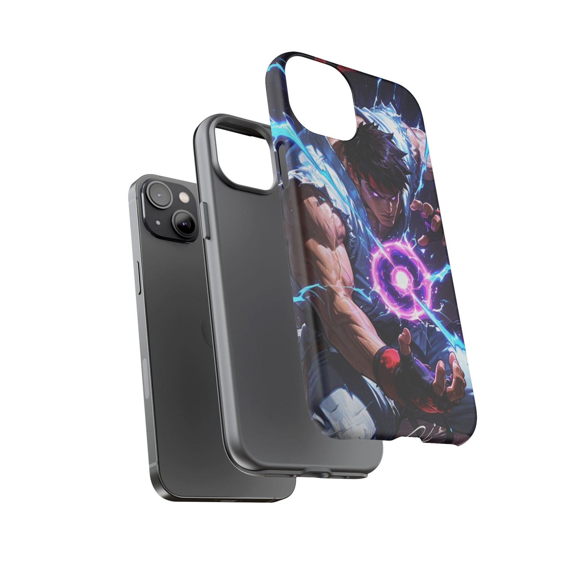 Street Fighter Ryu Gamer Art Tough Cases for iPhones, Samsung, and Pixel
