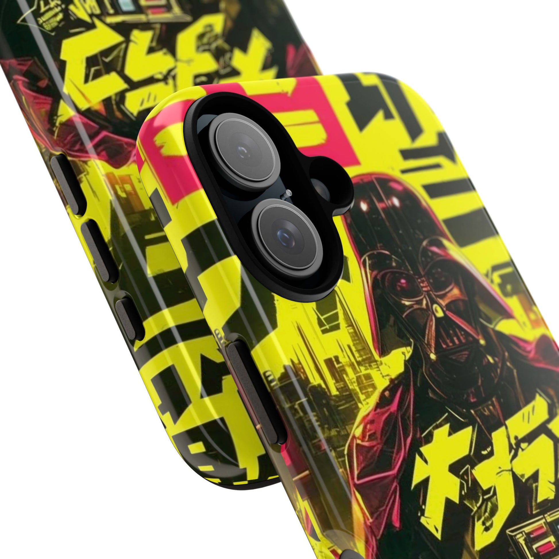 Cyberpunk X Vader Tough Cases for iPhones, Samsung, and Pixel