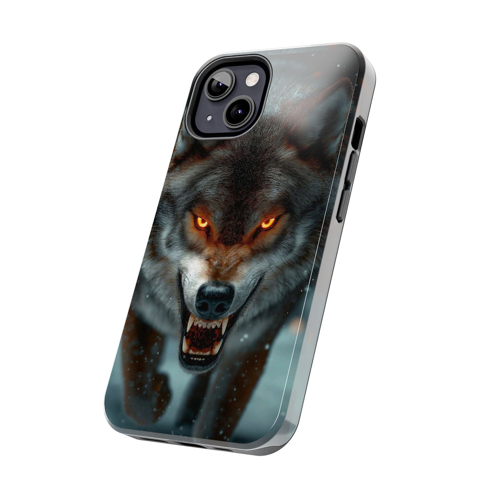 Alpha Male Wolf Themed Tough Phone Cases for Iphones & Samsung Phones
