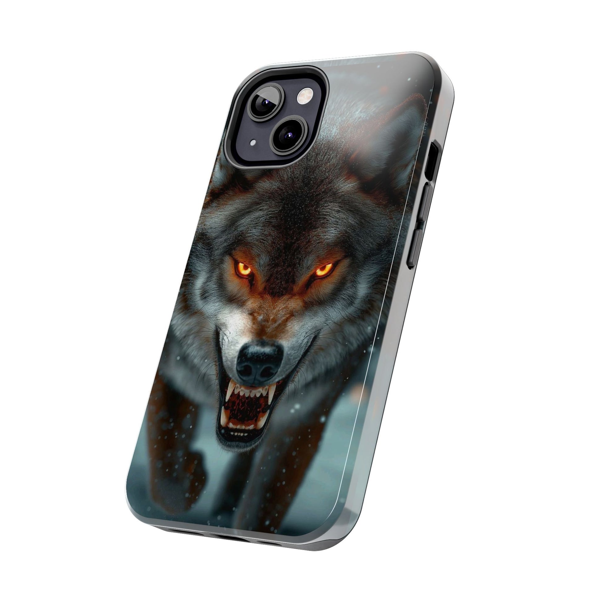 Alpha Male Wolf Themed Tough Phone Cases for Iphones & Samsung Phones