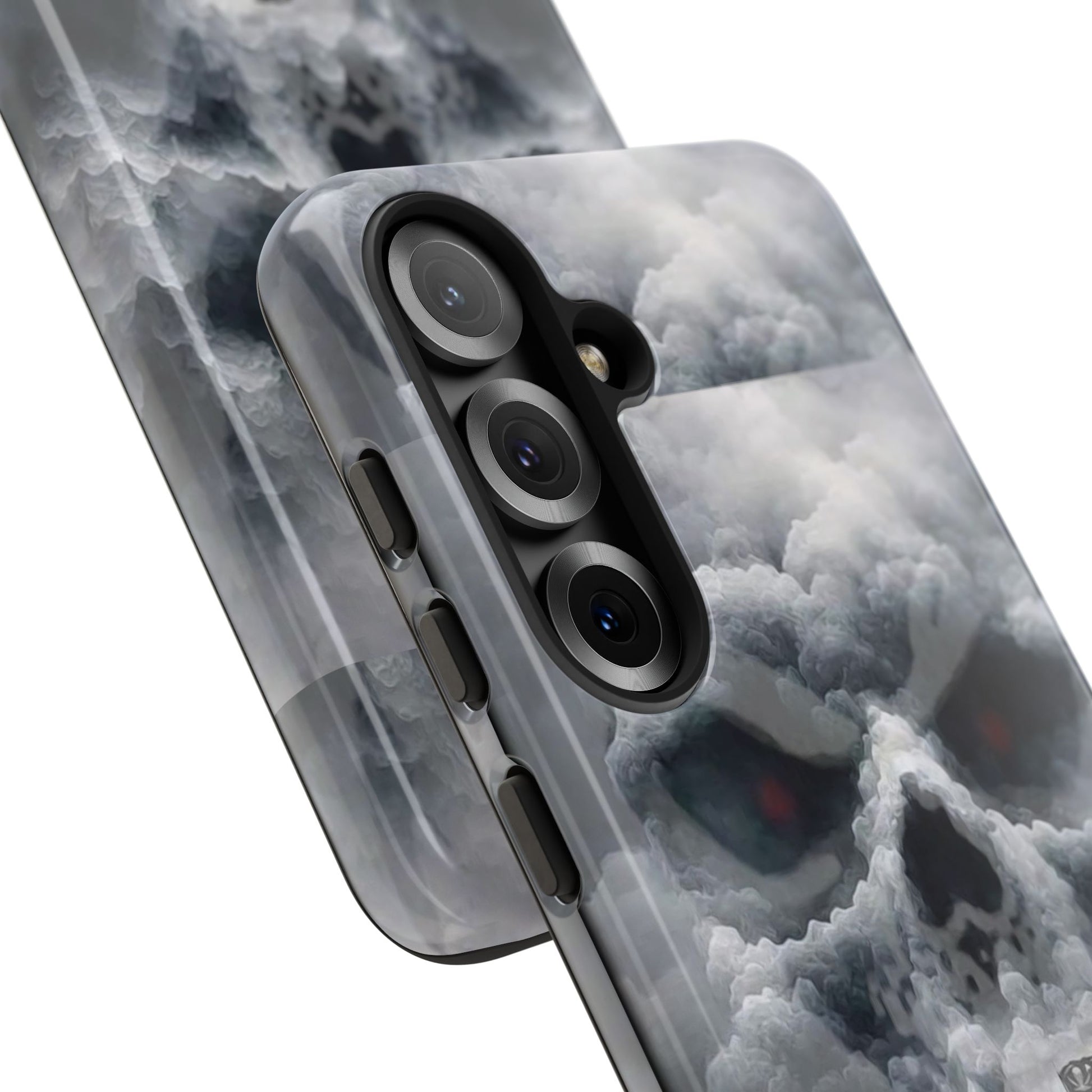 Skull Pirate Ship Football Buccaneers Tough Cases for iPhones, Samsung, and Pixel