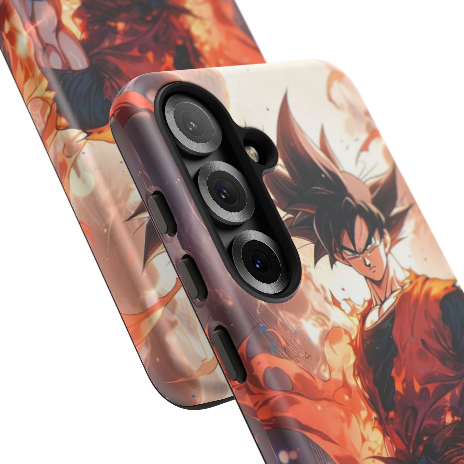 Anime Manga Dragon Ball Z Goku Tough Cases for iPhones, Samsung, and Pixel