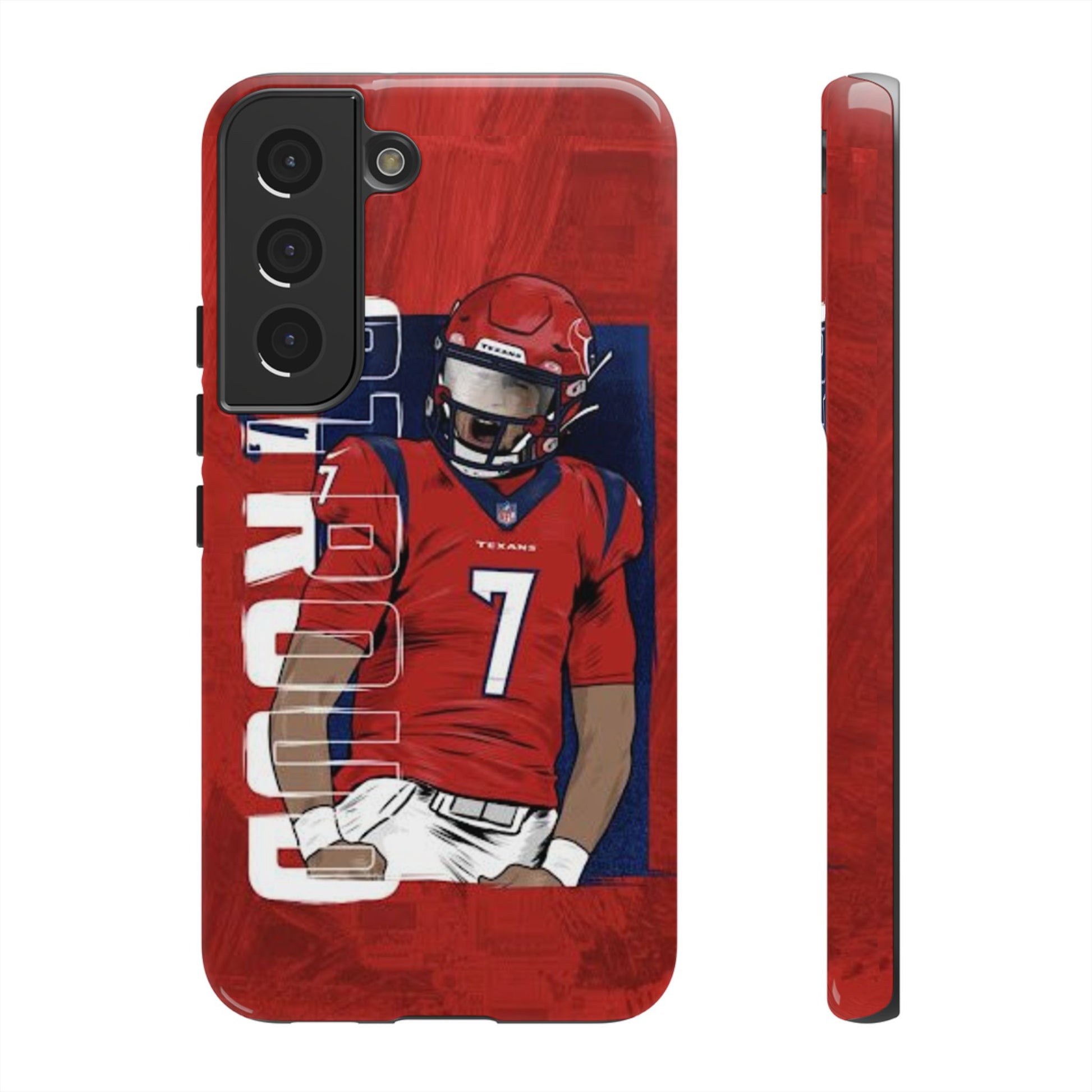 Houston Texans Football CJ Stroud Tough Cases for iPhones, Samsung, and Pixel