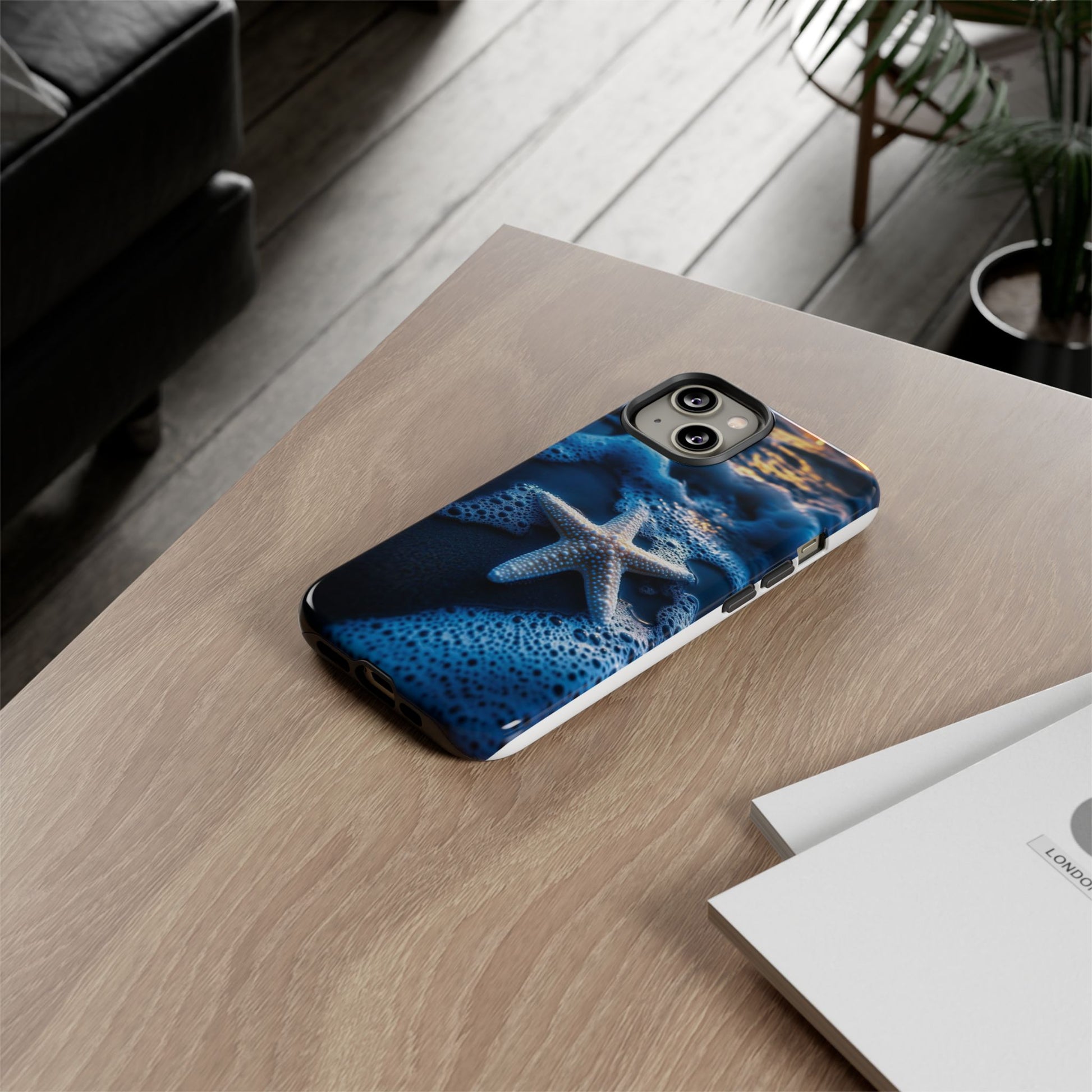 Starfish Beach Tough Cases for iPhones, Samsung, and Pixel