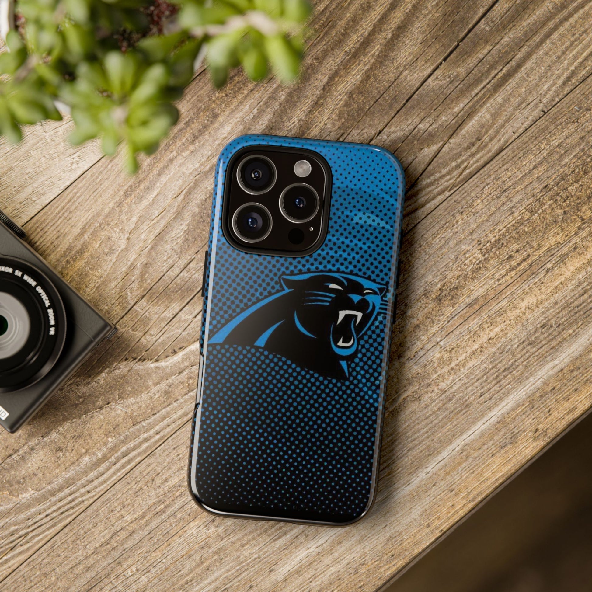 Carolina Panthers Football Logo Tough Cases for iPhones, Samsung, and Pixel