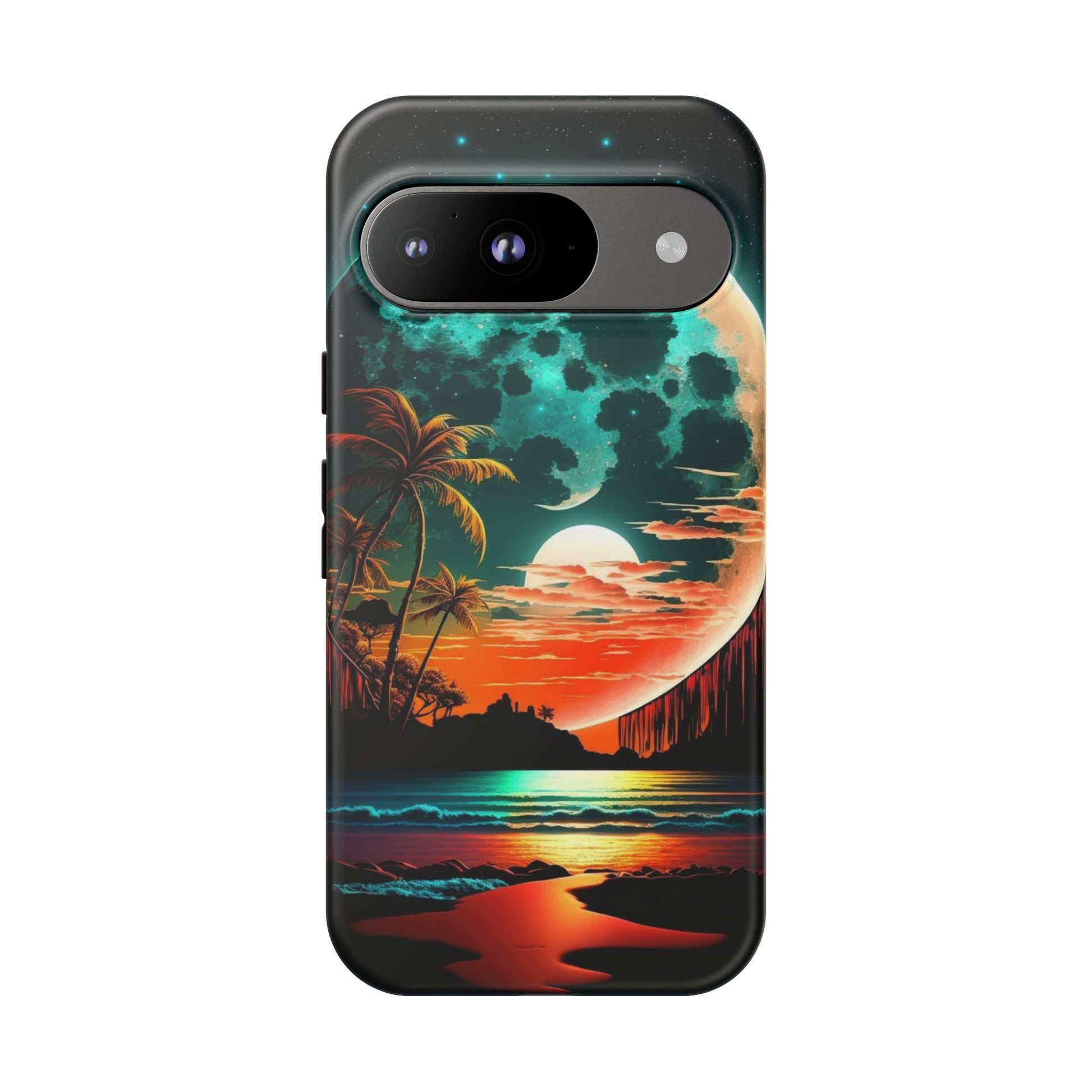 Fantasy Beach Sunset Landscape Phone Case for iPhone, Samsung Galaxy, & Pixel Phones