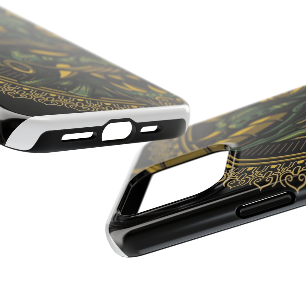 Kabuki Mask Theme Phone Cases for Iphones & Samsung Durable