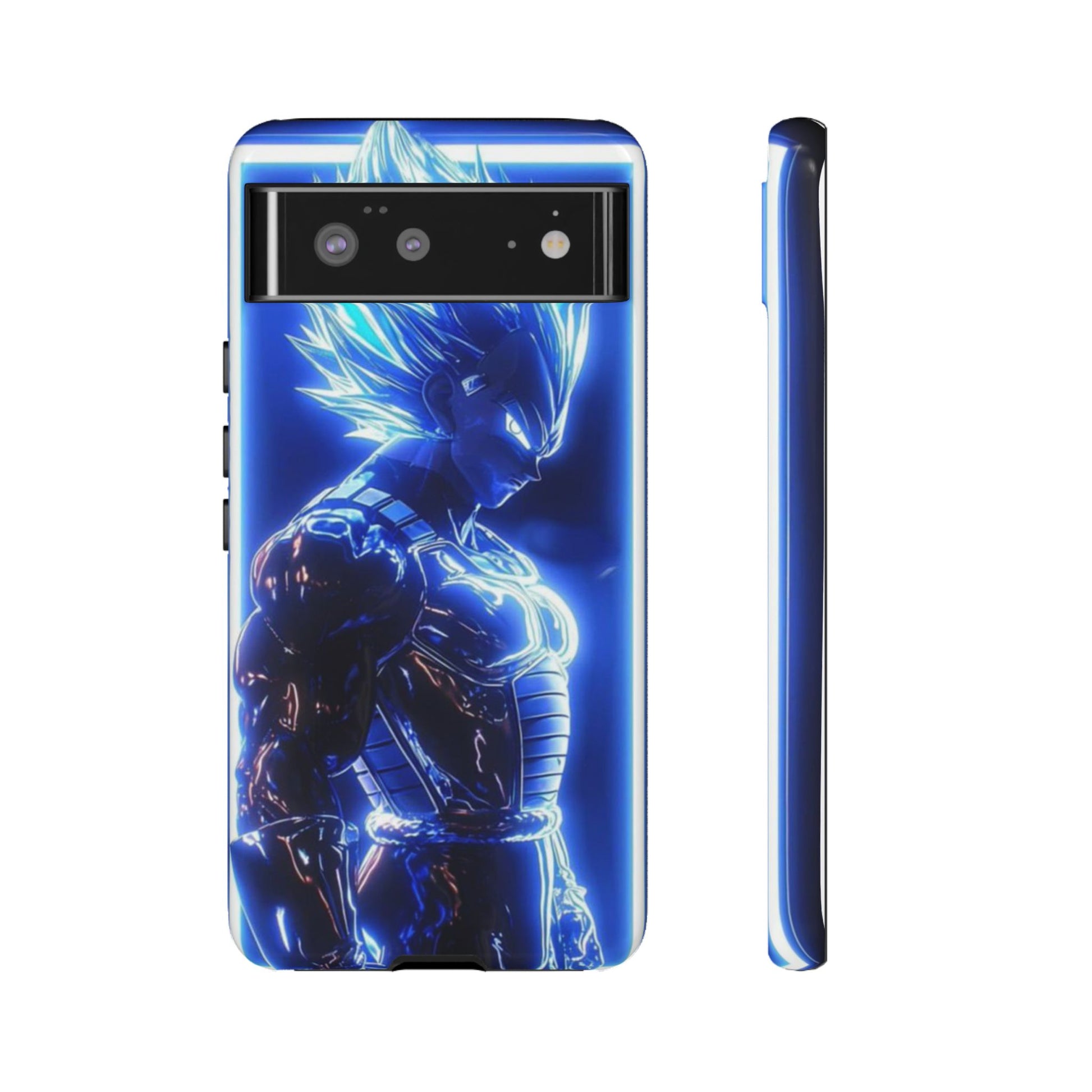 Anime Dragon Ball Z Super Saiyan Tough Cases for iPhones, Samsung, and Pixel
