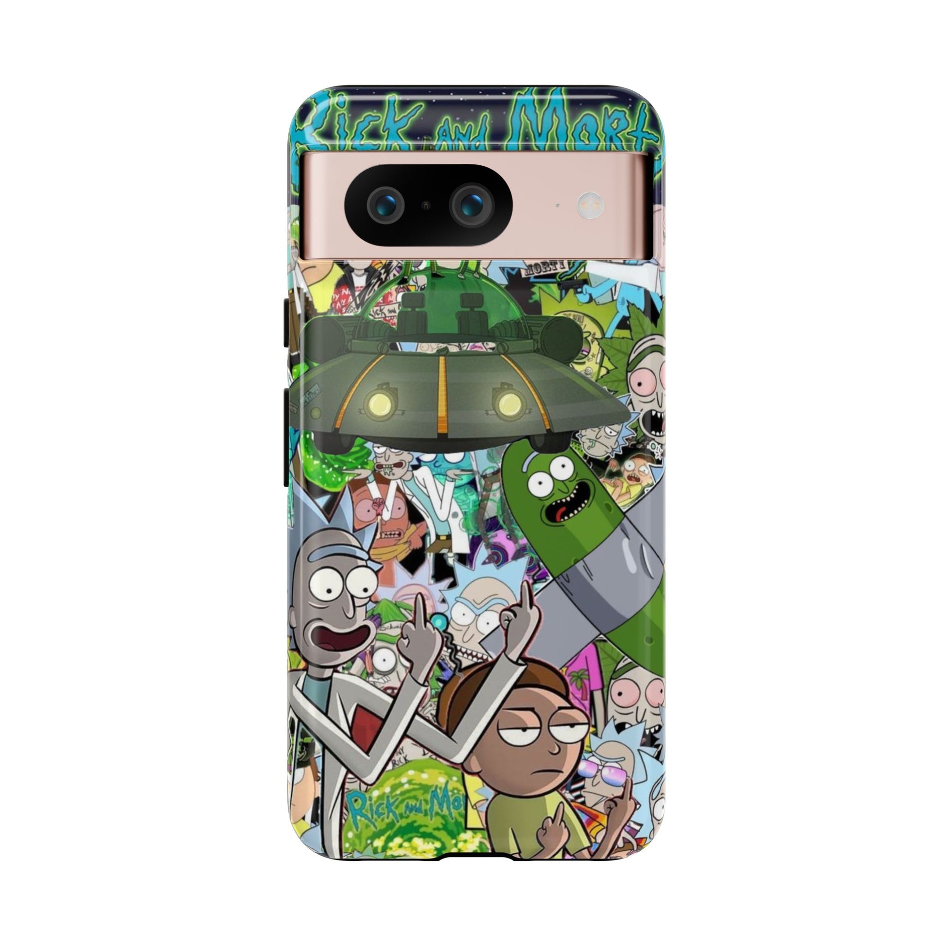 Rick and Morty Phone Case, Tough Cases for iPhones, Samsung, and Pixel