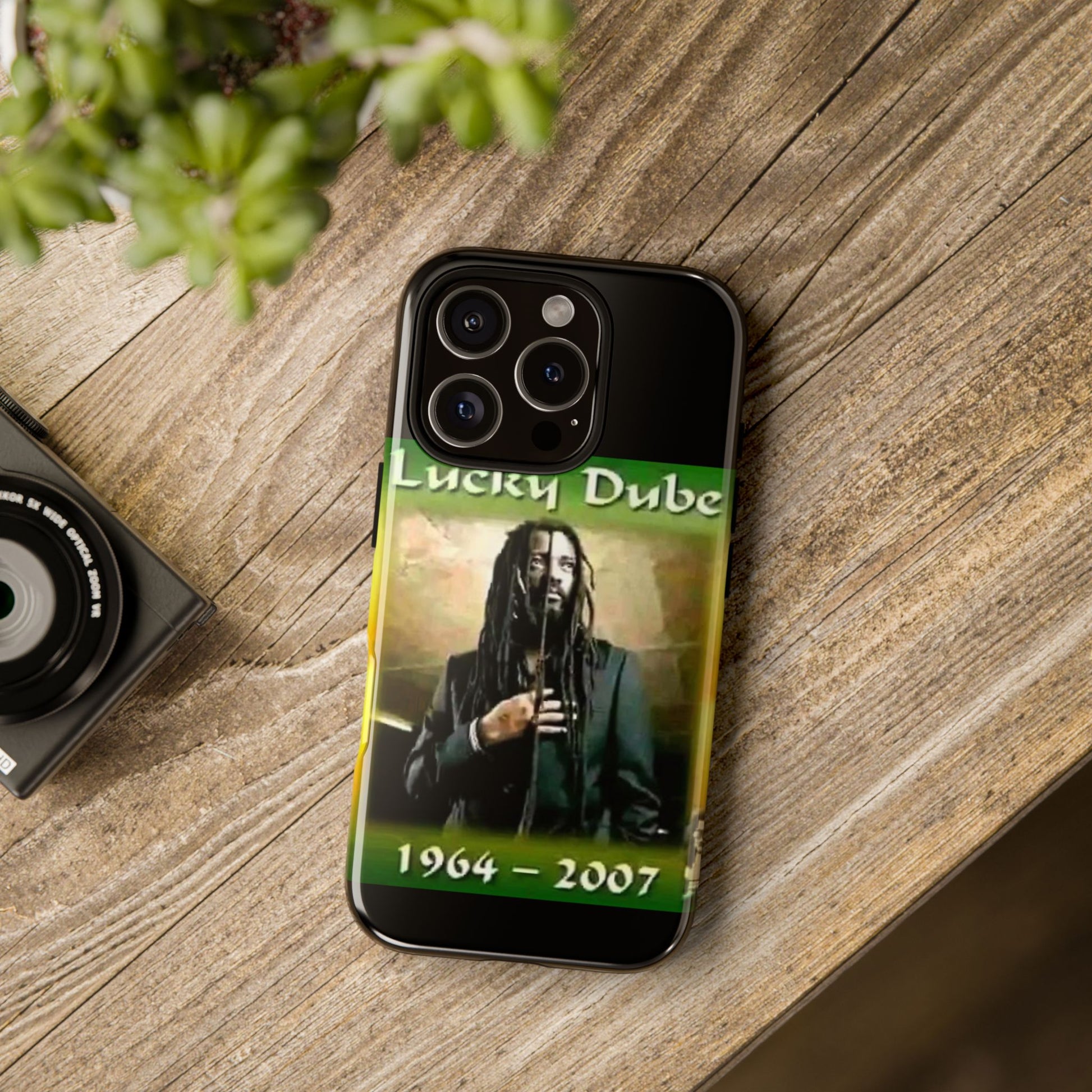 Lucky Dube Tough Cases for iPhones, Samsung, and Pixel