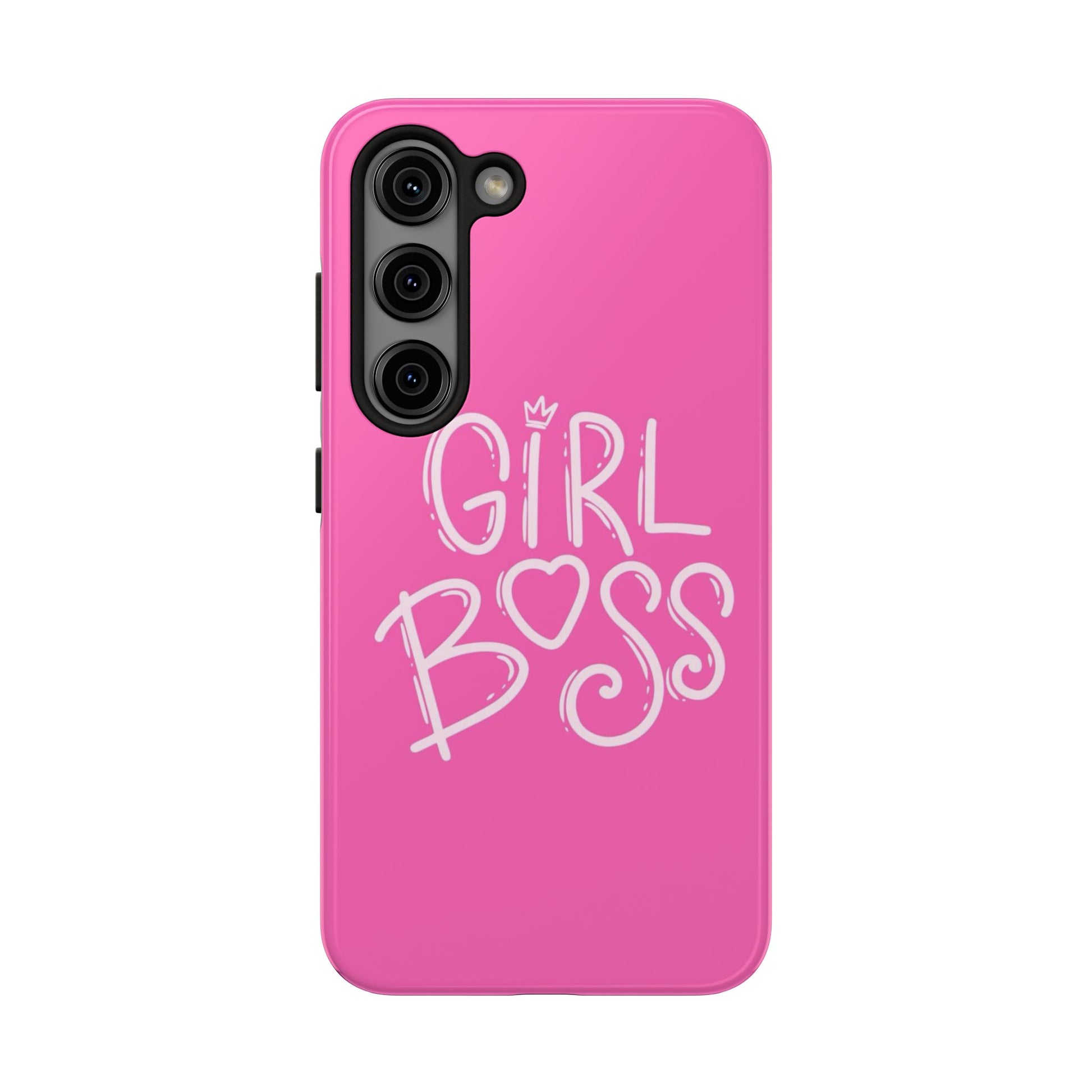 Girl Boss Girly Theme Phone Cases for iPhones & Samsung Phones