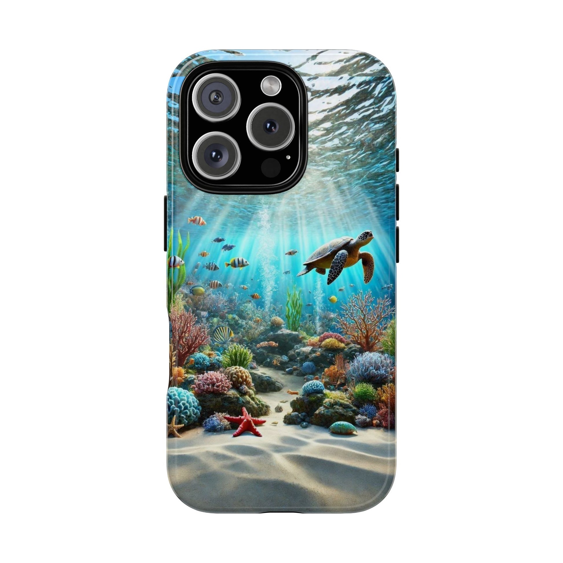 Under Sea Landscape Tough Cases for iPhones, Samsung, and Pixel
