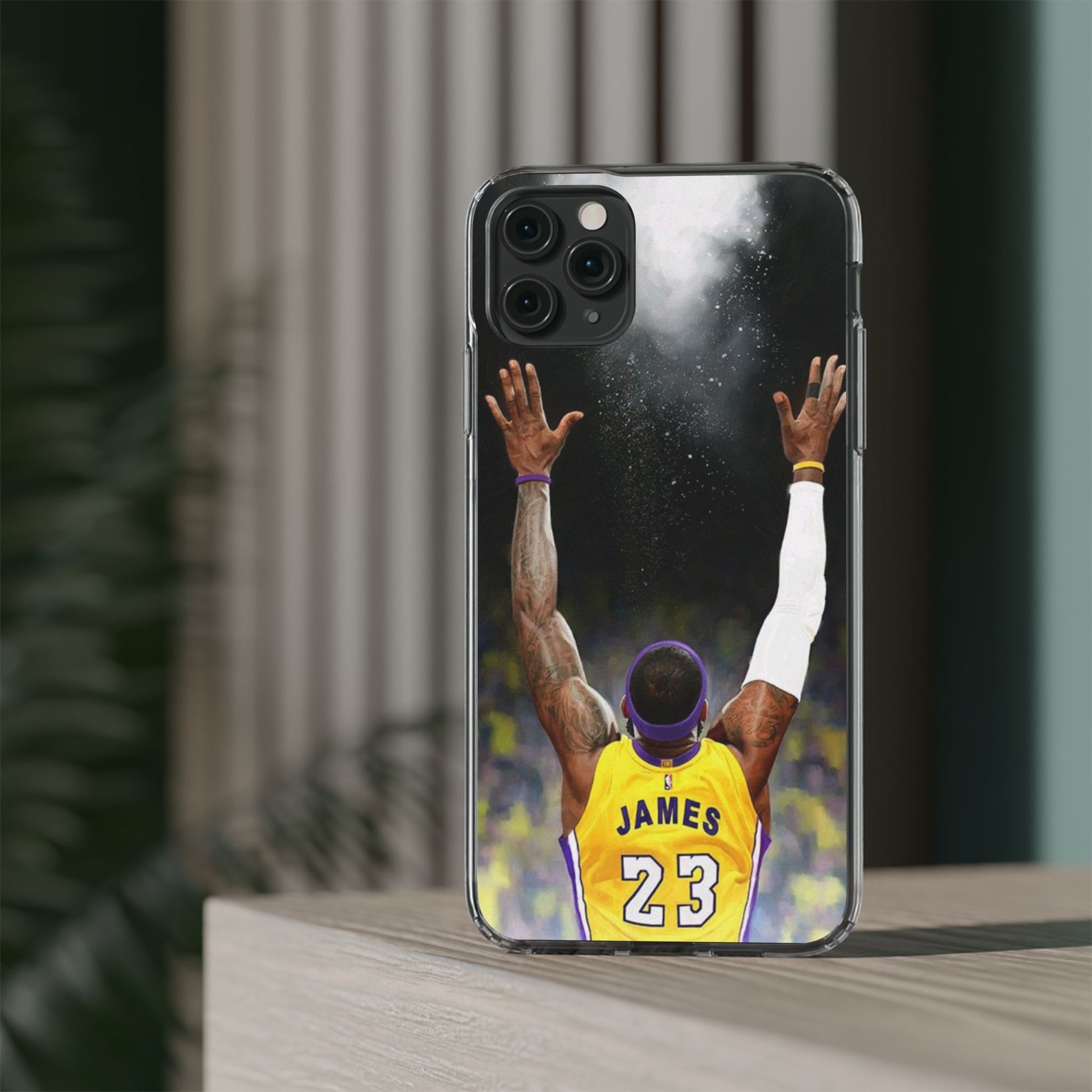 King James basketball Inspired Iphone and Samsung Protective case