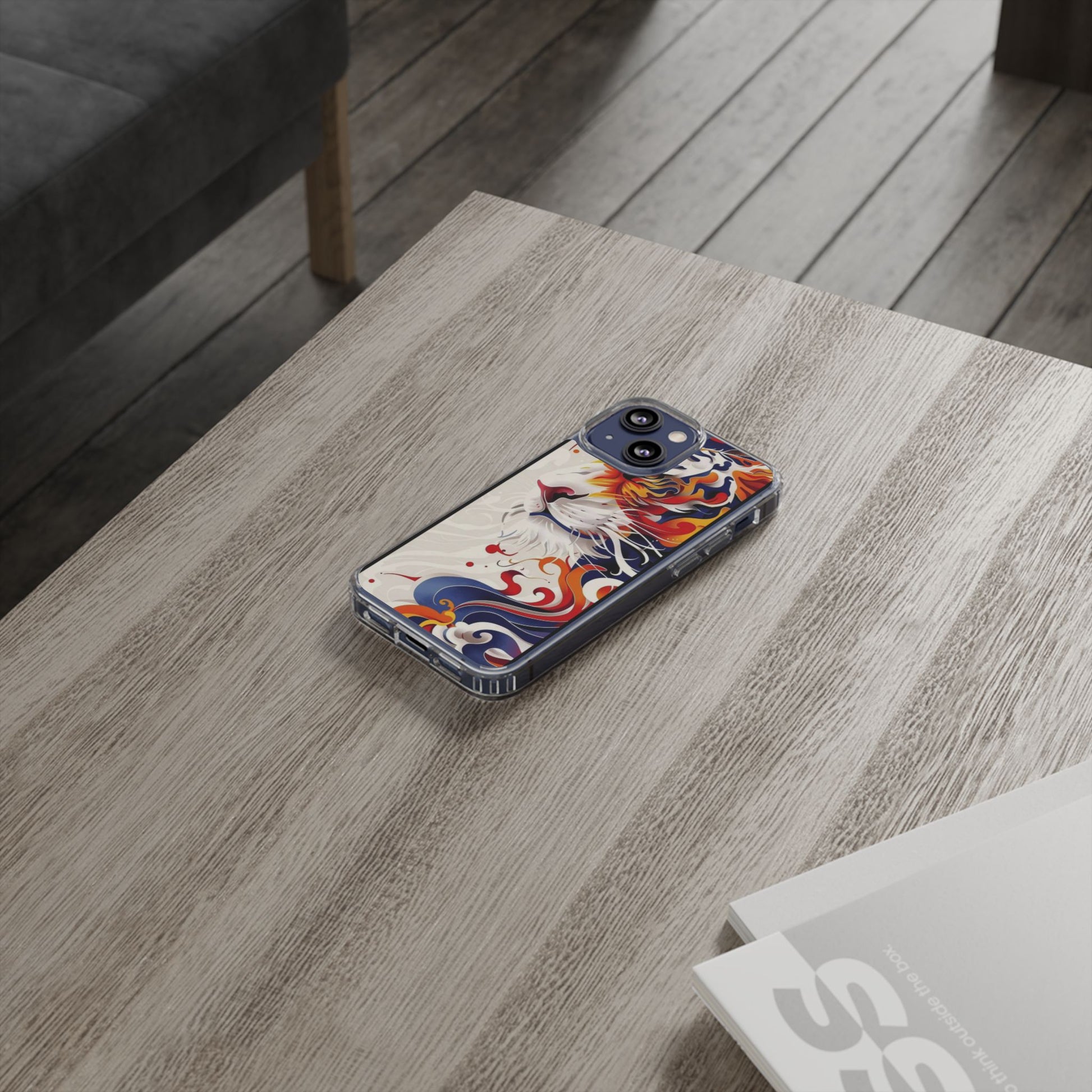 Awesome Abstract Tiger Art Iphone, Samsung case