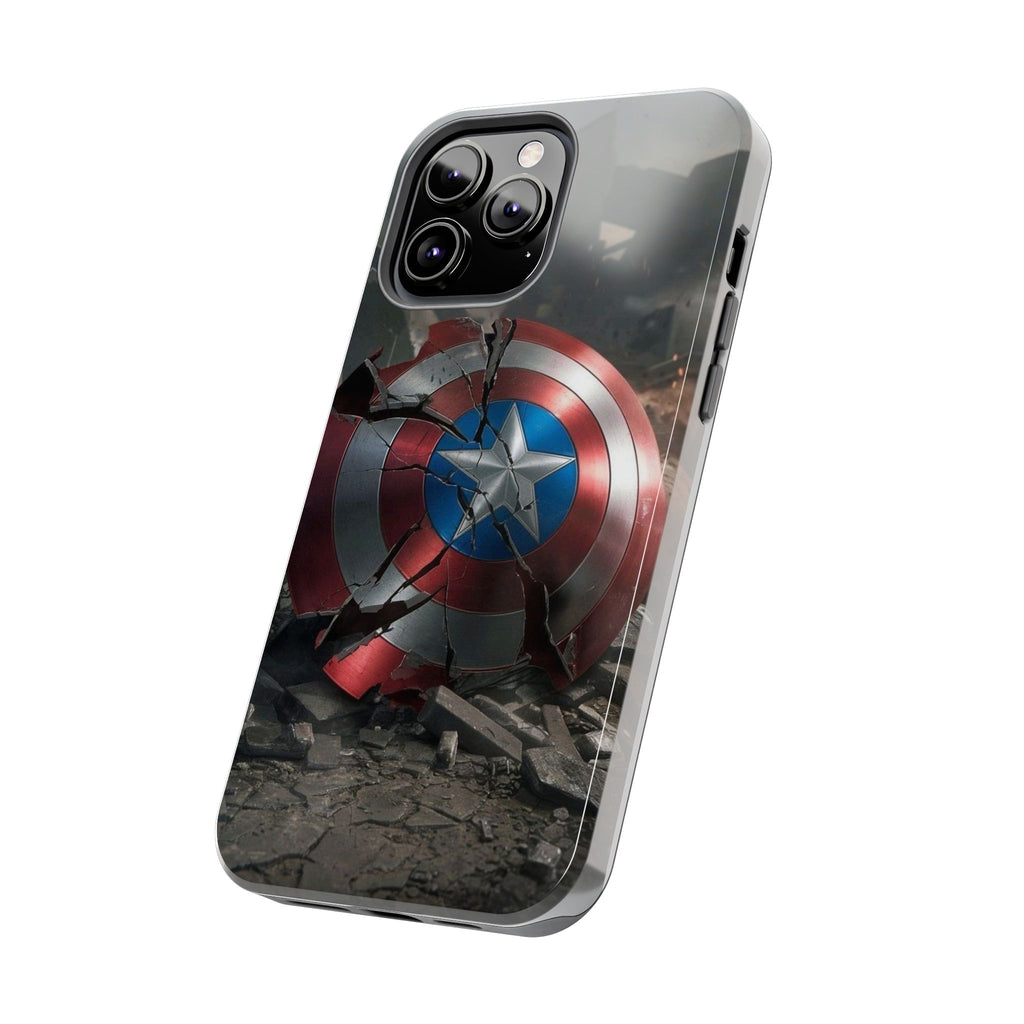 Capt. America Shield Tough Phone Cases for Iphones & Samsung Phones Durable