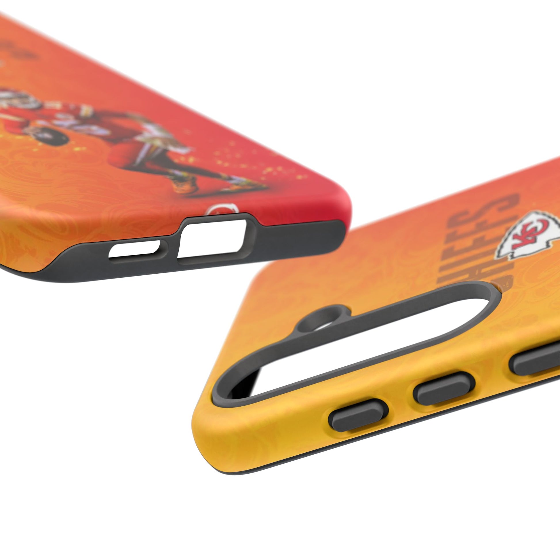 Kansas City Chiefs Patrick Mahomes Football Tough Cases for iPhones, Samsung, and Pixel
