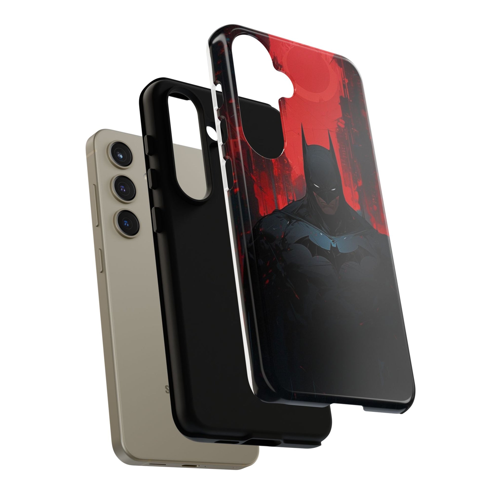 The Dark Knight Batman Tough Cases for iPhones, Samsung, and Pixel