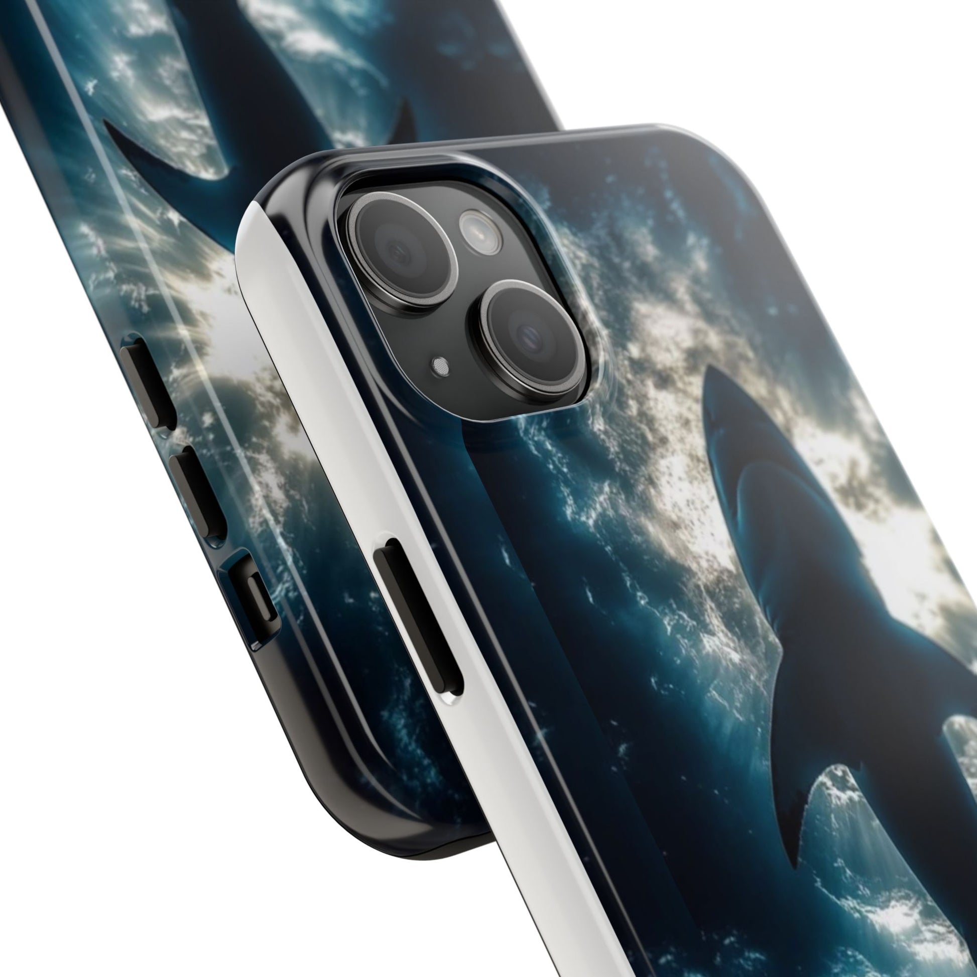 Great White Shark Themed Tough Phone Cases for Iphones & Samsung Phones