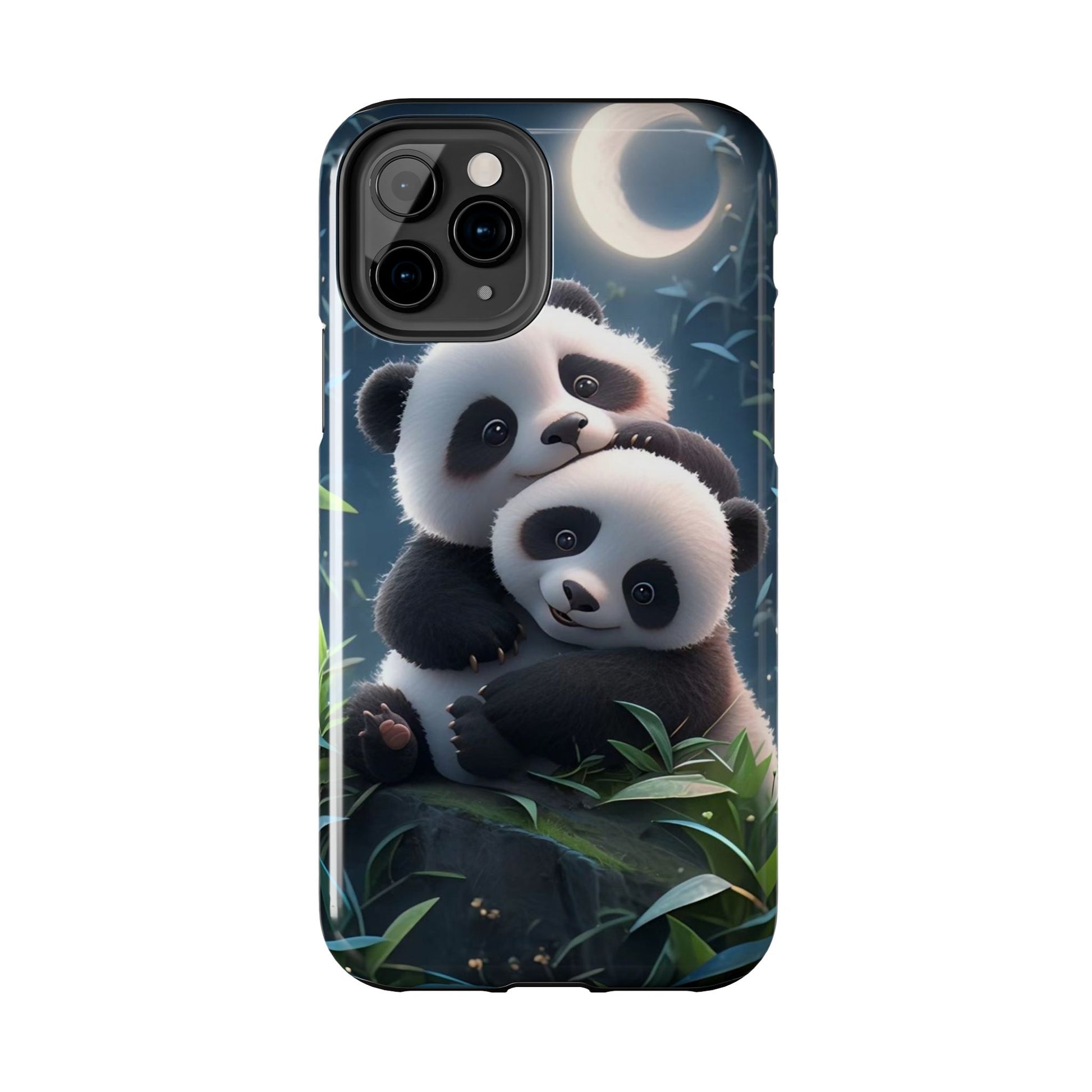 Hugging Pandas Theme Phone Cases for iPhones & Samsung Phones