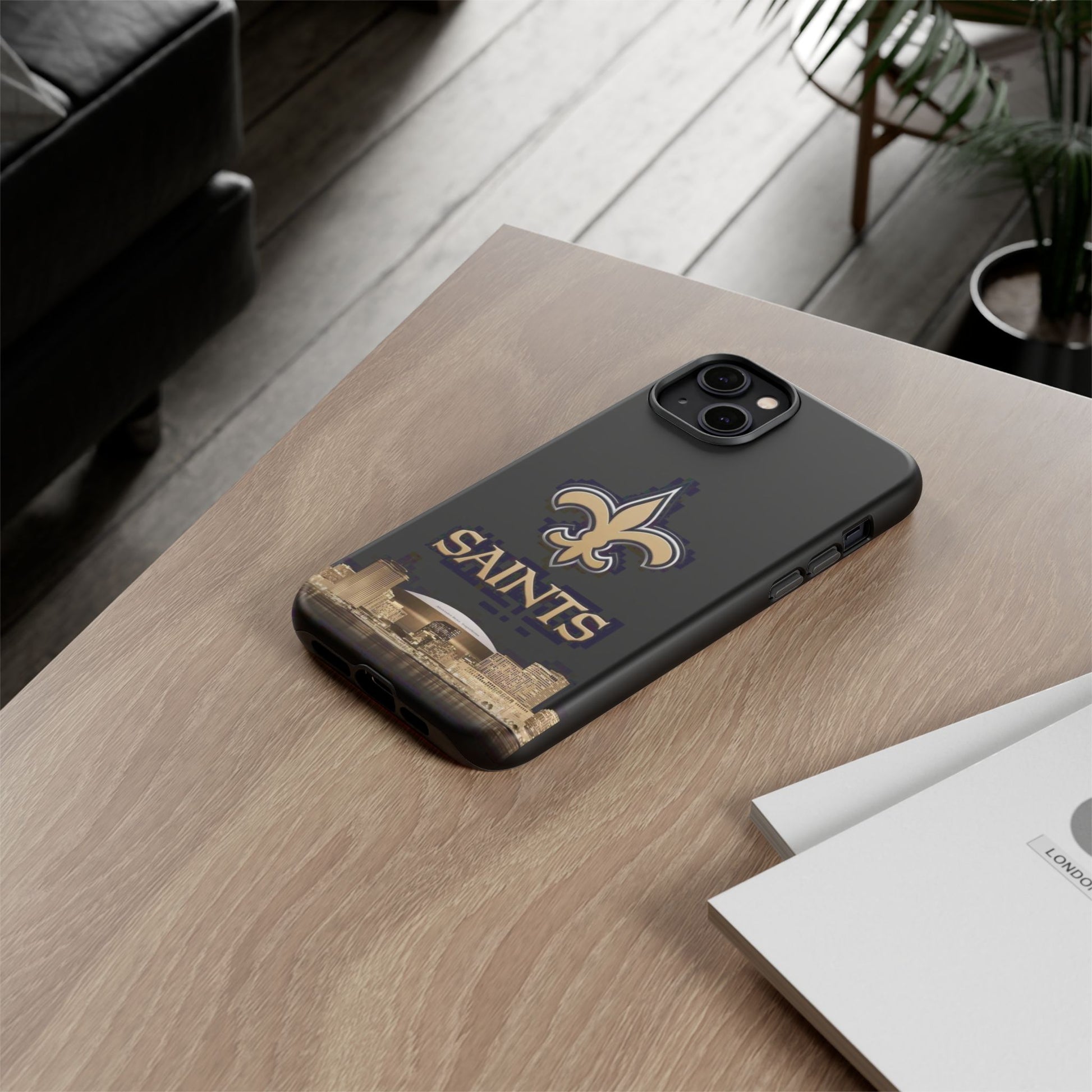 Football New Orleans Saints Logo Tough Cases for iPhones, Samsung, and Pixel