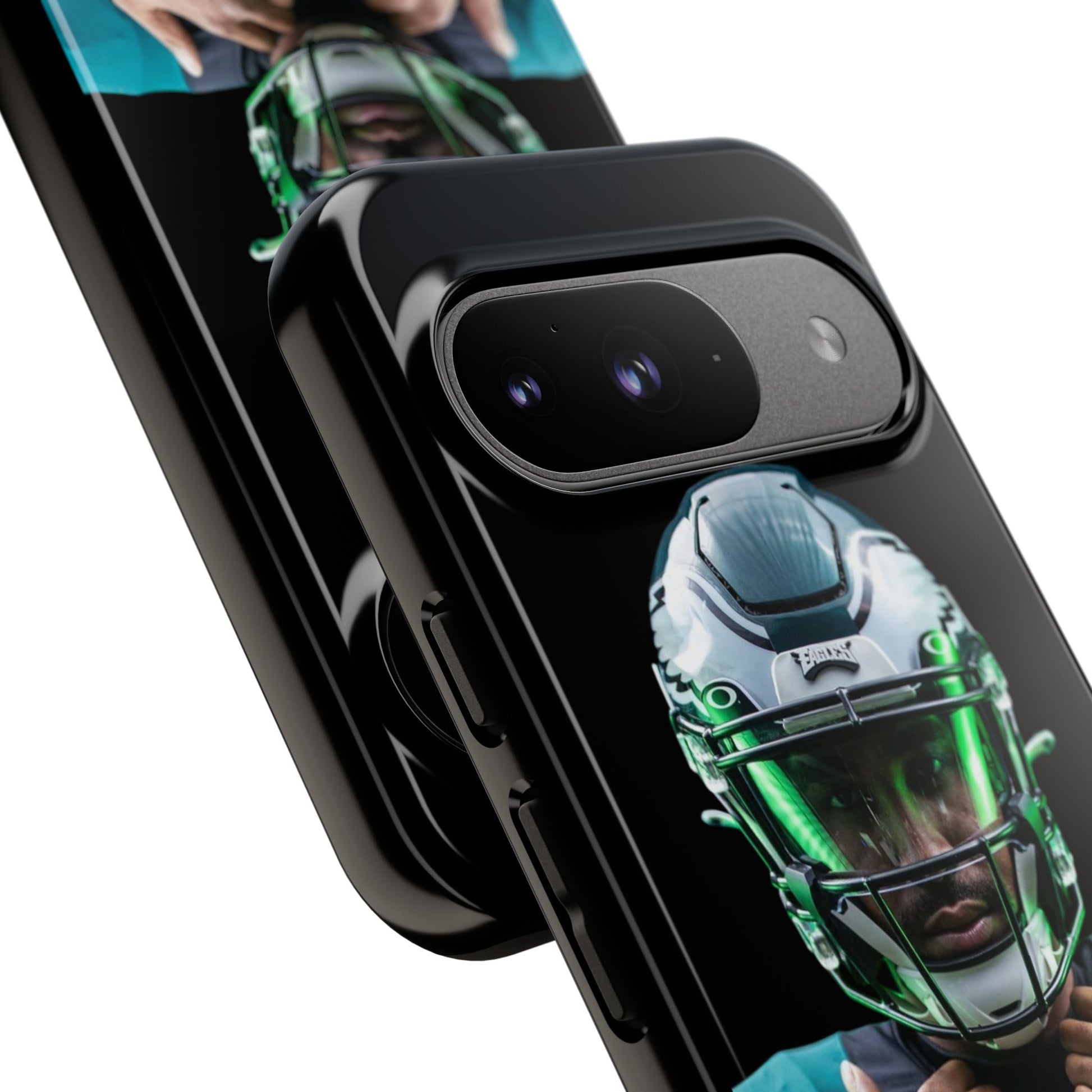 Eagles Football Jalen Hurts Tough Cases for iPhones, Samsung, and Pixel