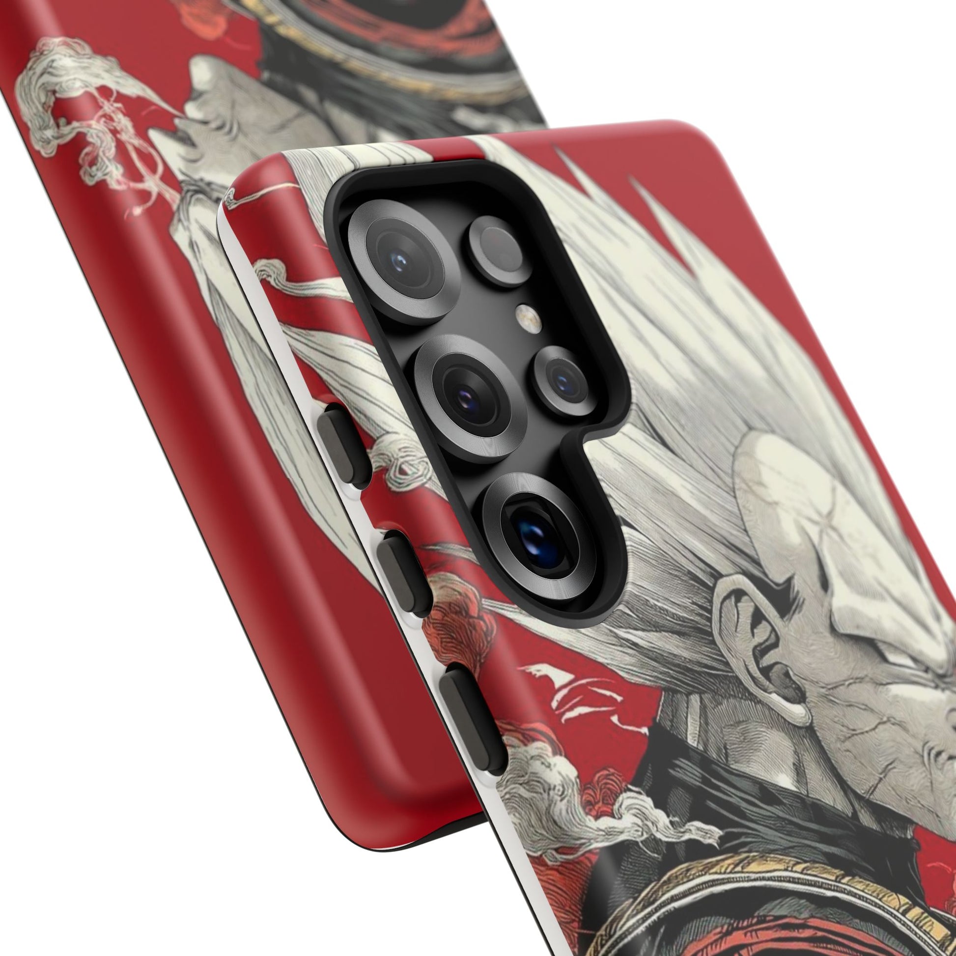 Dragon Ball Z Vegeta Anime Tough Cases for iPhones, Samsung, and Pixel
