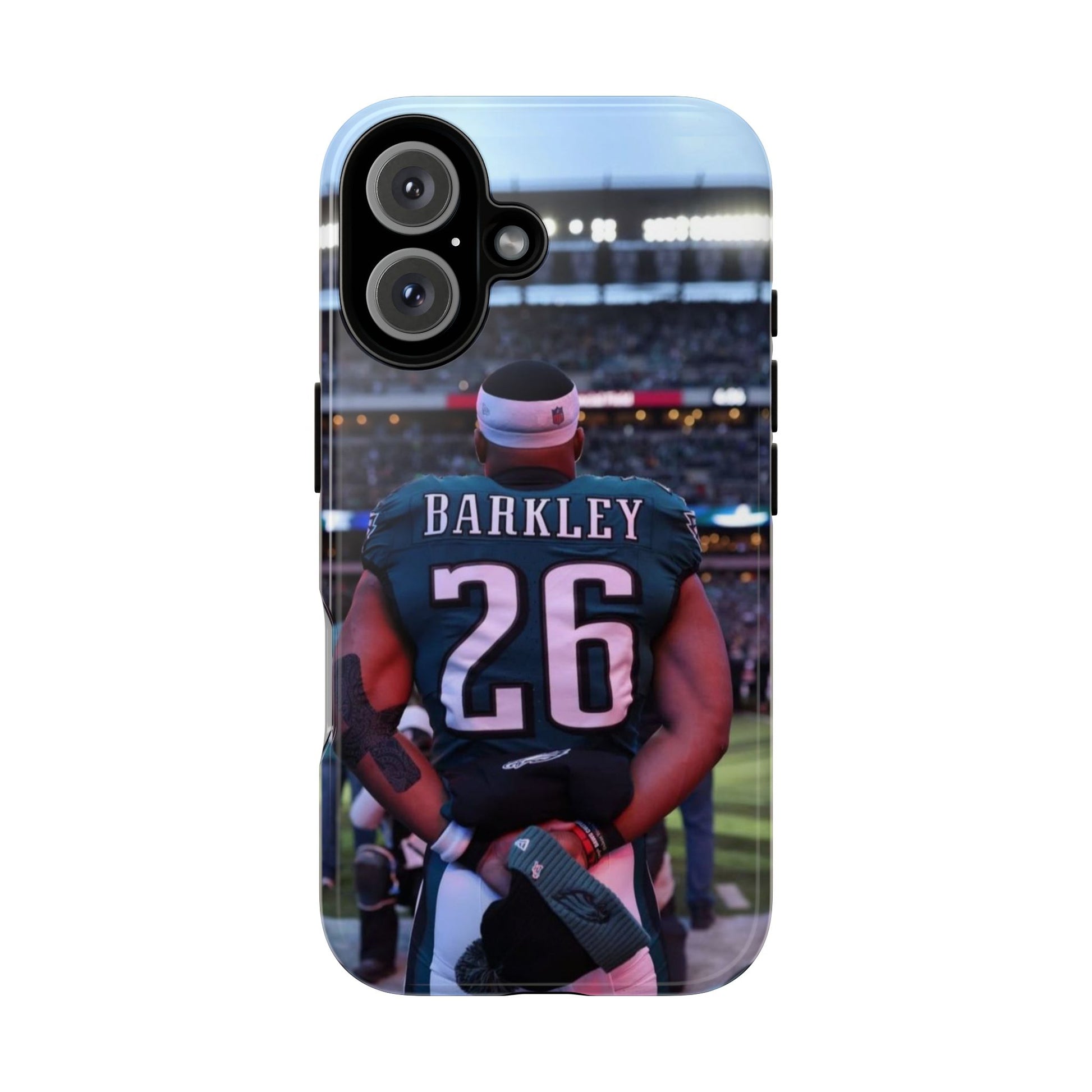 Eagles Football Saquon Barkley Tough Cases for iPhones, Samsung, and Pixel