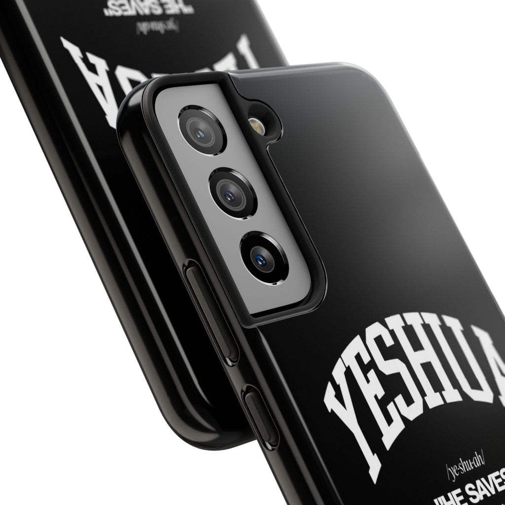 Yeshua He Saves Christian Theme Phone Cases for iPhones & Samsung Phones