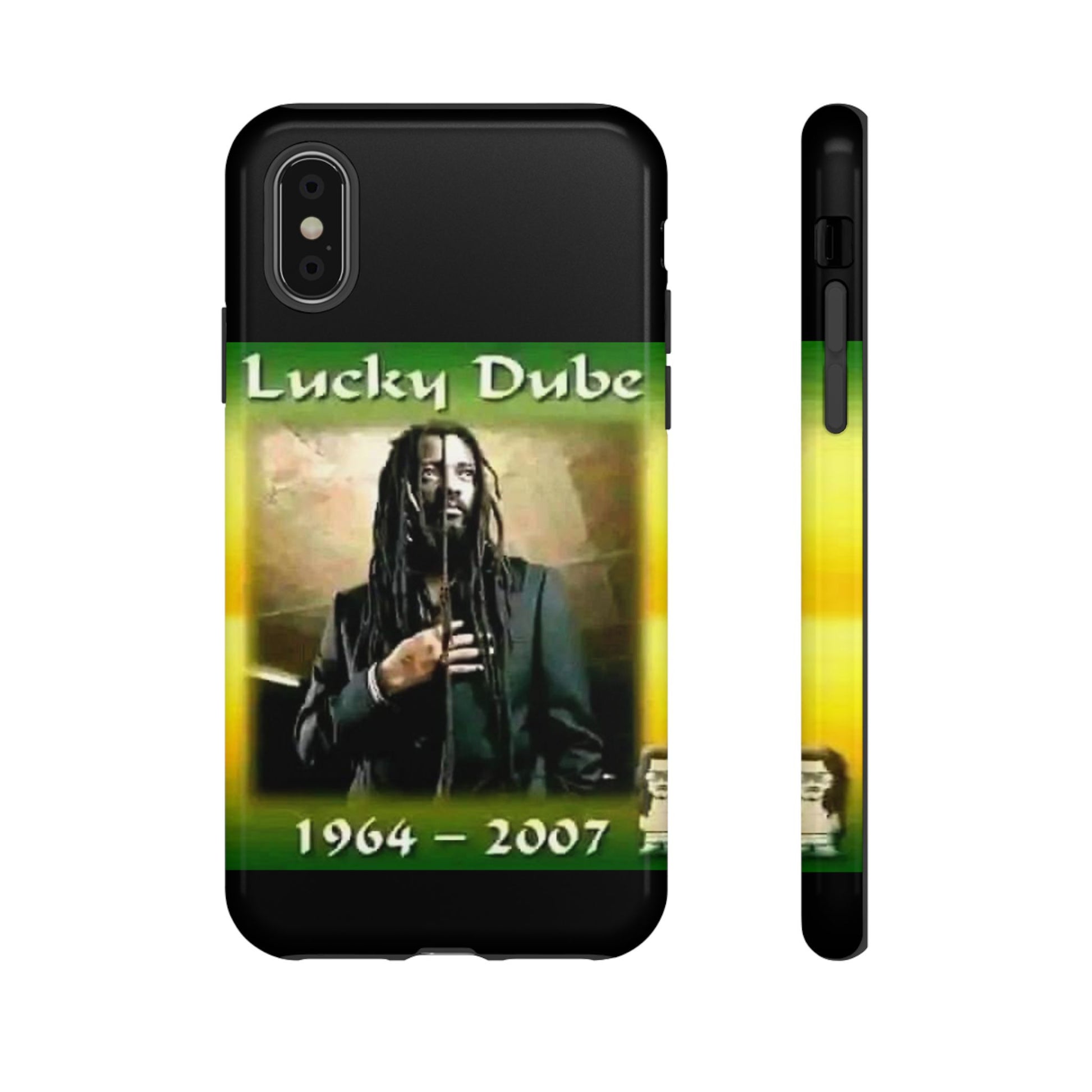 Lucky Dube Tough Cases for iPhones, Samsung, and Pixel