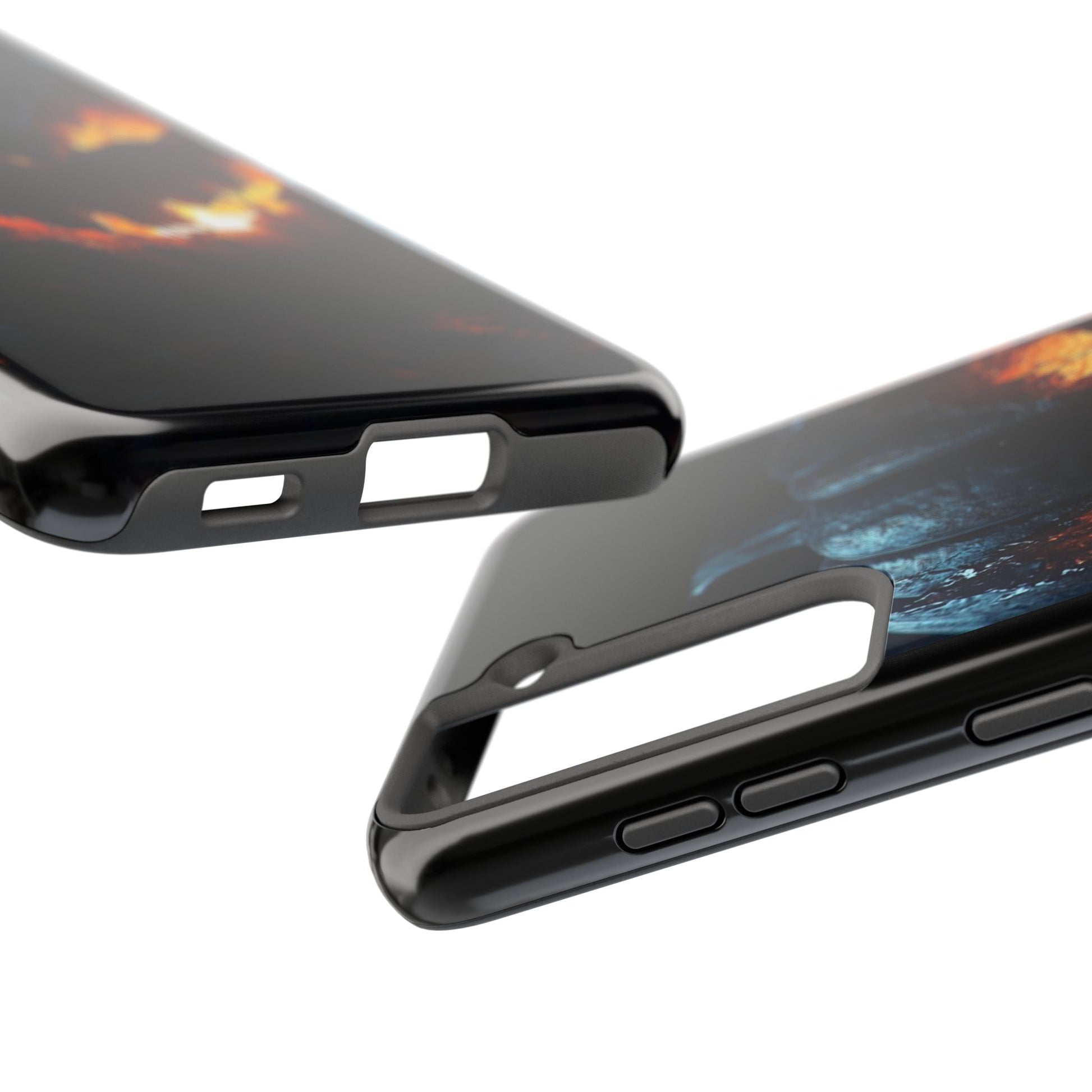 Scary Pumpkin Halloween Theme Phone Cases for iPhones & Samsung Phones