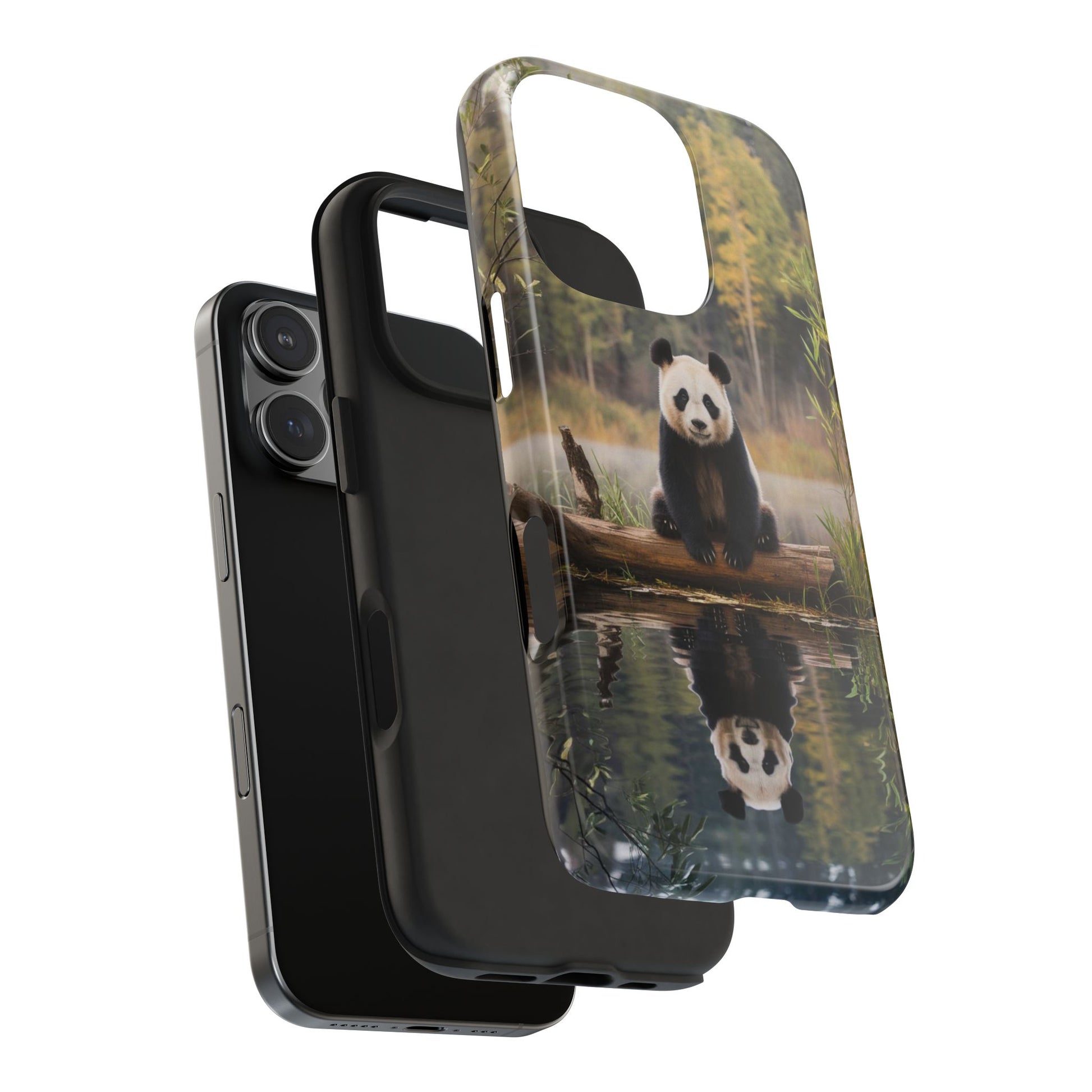 Cute Panda Theme Phone Cases for iPhones & Samsung Phones