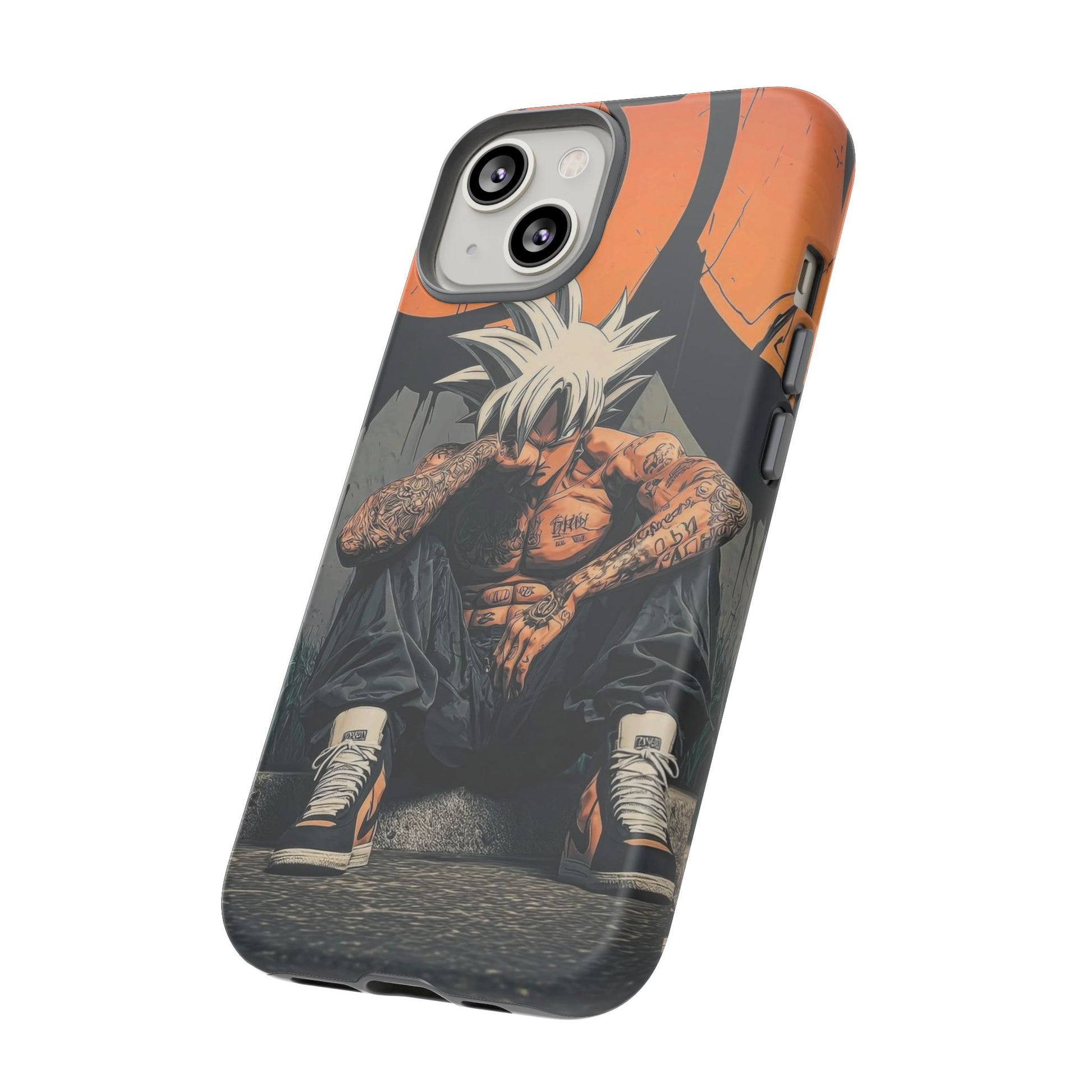 Anime DBZ Thug Tough Cases for iPhones, Samsung, and Pixel