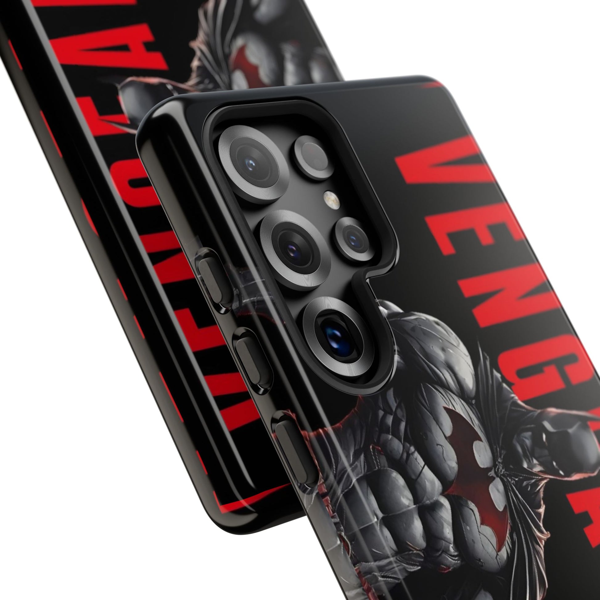 DC Comics Batman Vengence Tough Cases for iPhones, Samsung, and Pixel