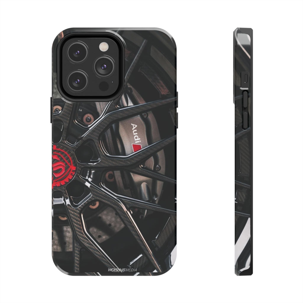 Audi Racing wheels Sports Car Phone Cases for Iphones & Samsung Phones