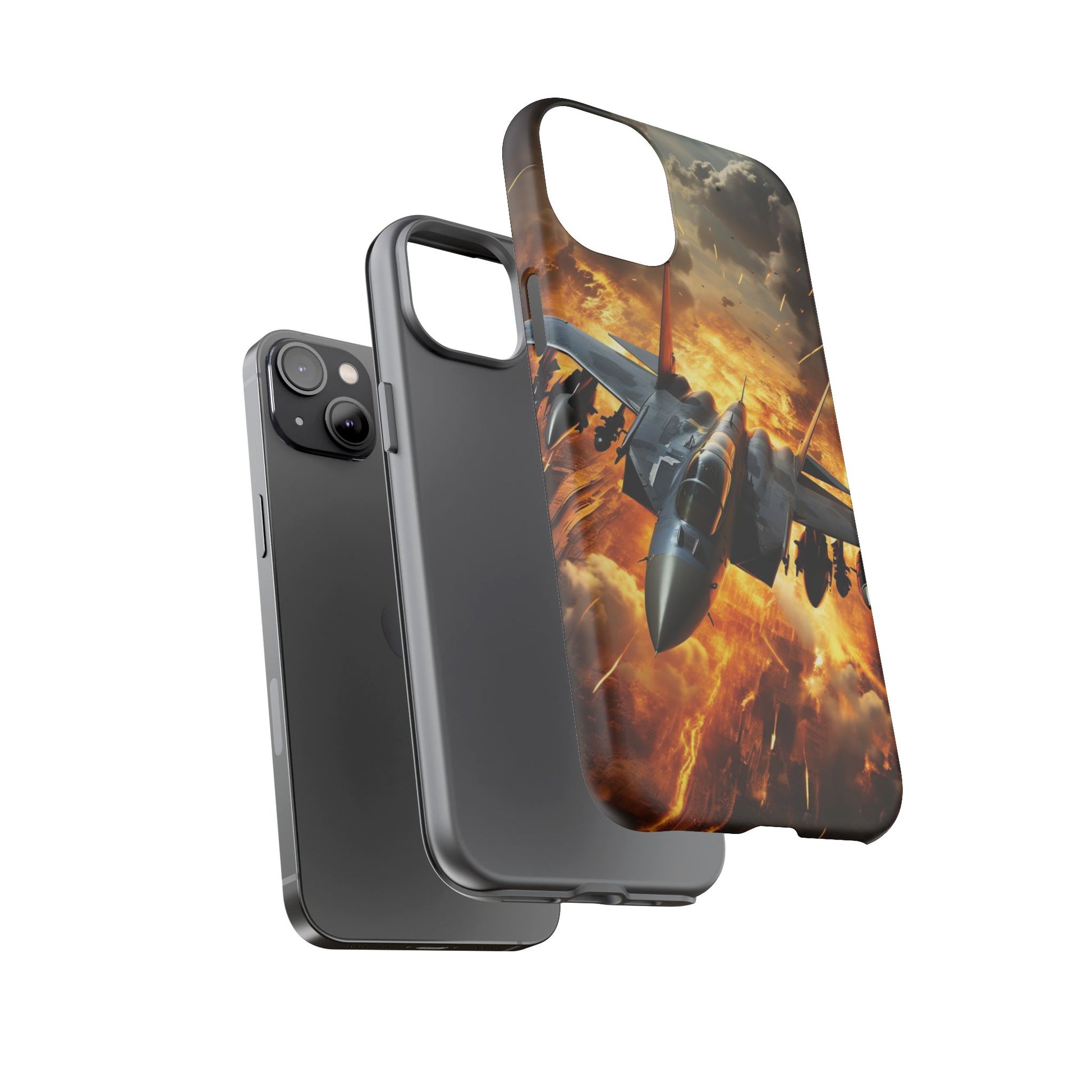 F-15 Fighter Jet Tough Cases for iPhones, Samsung, and Pixel