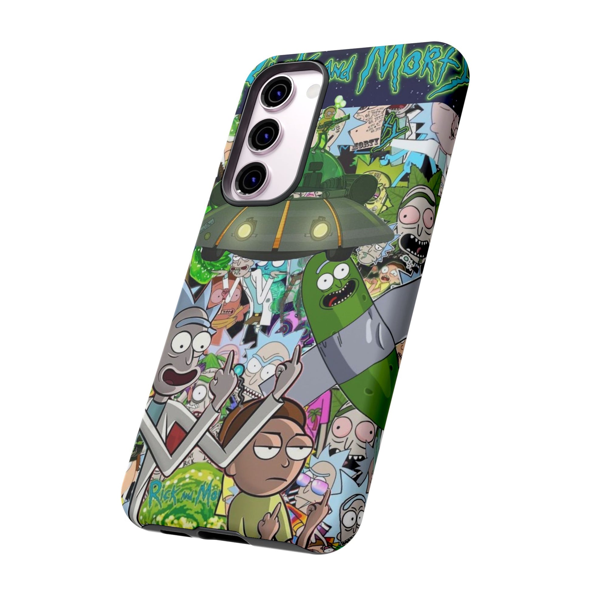 Rick and Morty Phone Case, Tough Cases for iPhones, Samsung, and Pixel